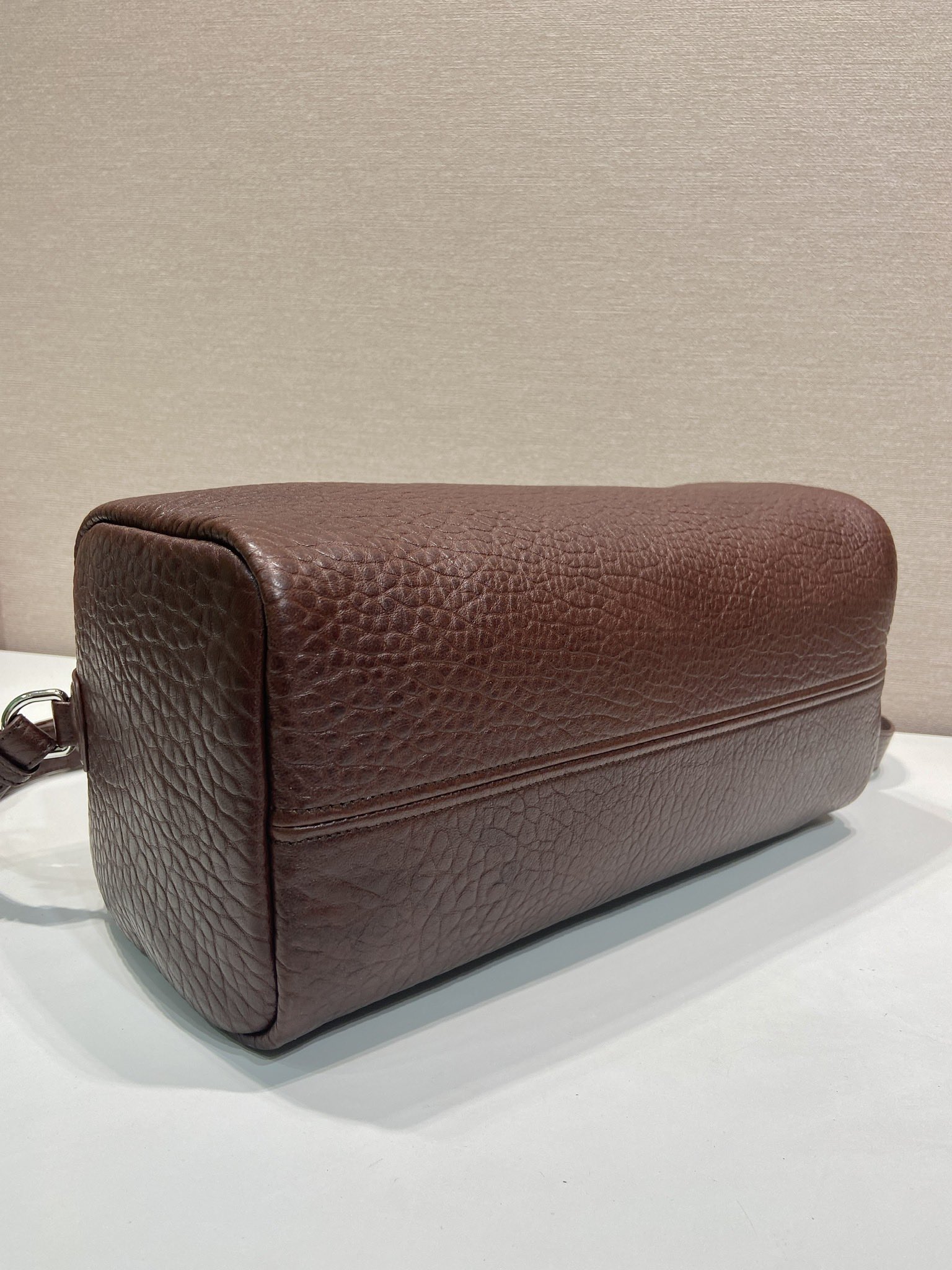 40CM 普拉达 PRADA Nappa 斜跨 单肩包  羔羊皮 红色 H0-2VC045 