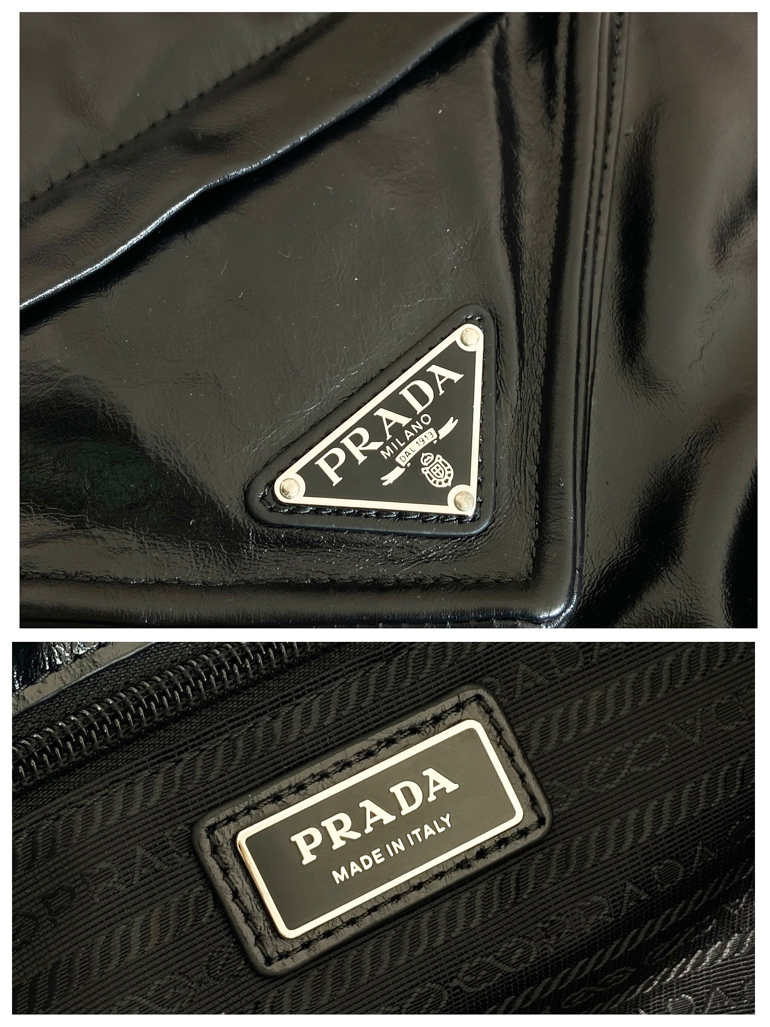 普拉达 PRADA   单肩包 黑色油蜡皮 H0-2VG120_2CX7_F0002