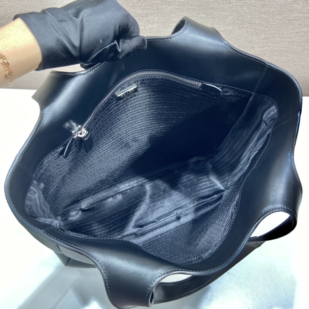 普拉达 PRADA  单肩手提 包 托特  黑色 皮 H0-2VG092_2BBE_F0002_V_OLO