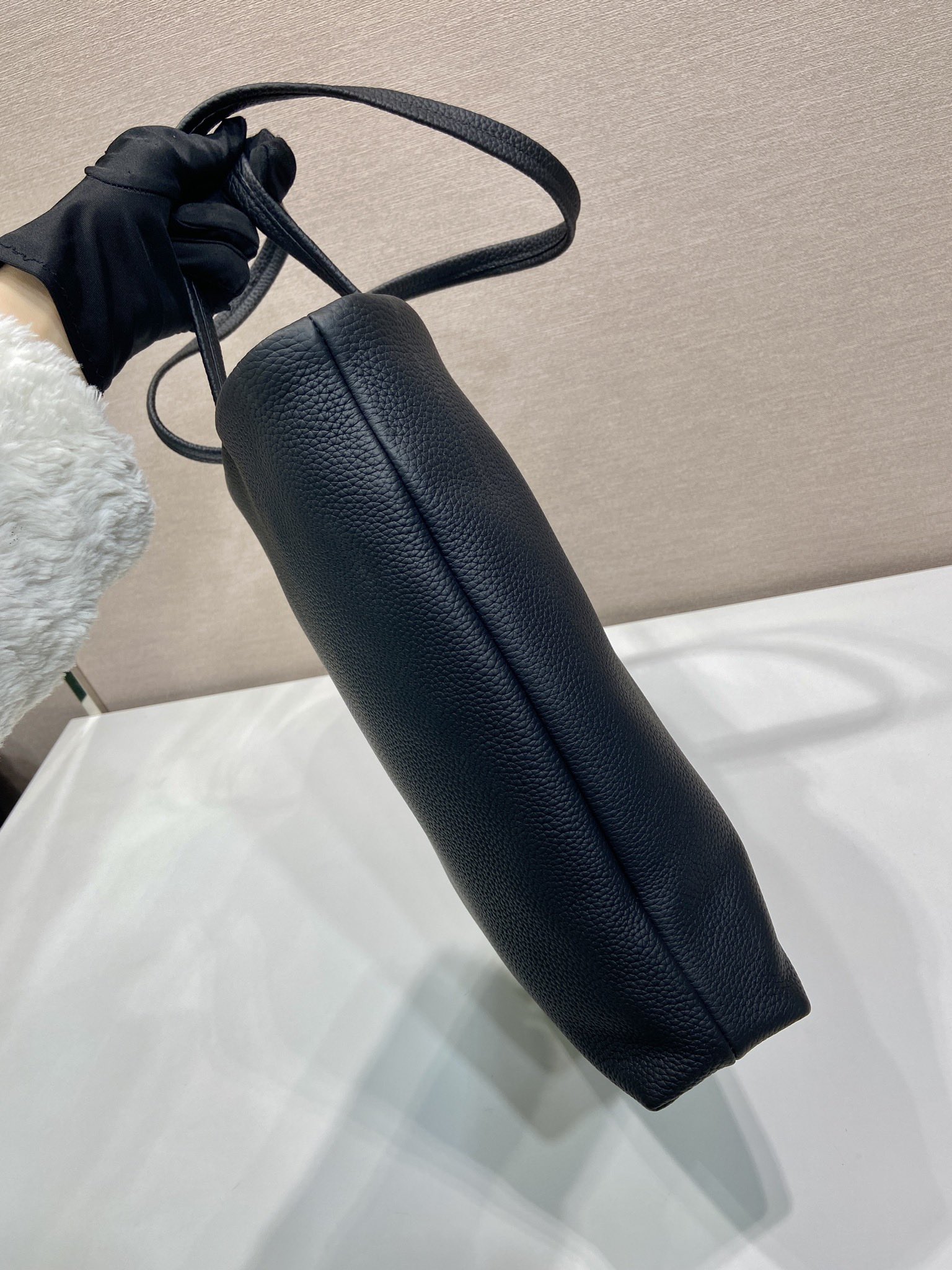 普拉达 PRADA  单肩手提 包 托特  黑色 皮H0-1BG550_2DKV_F0002_V_ONT