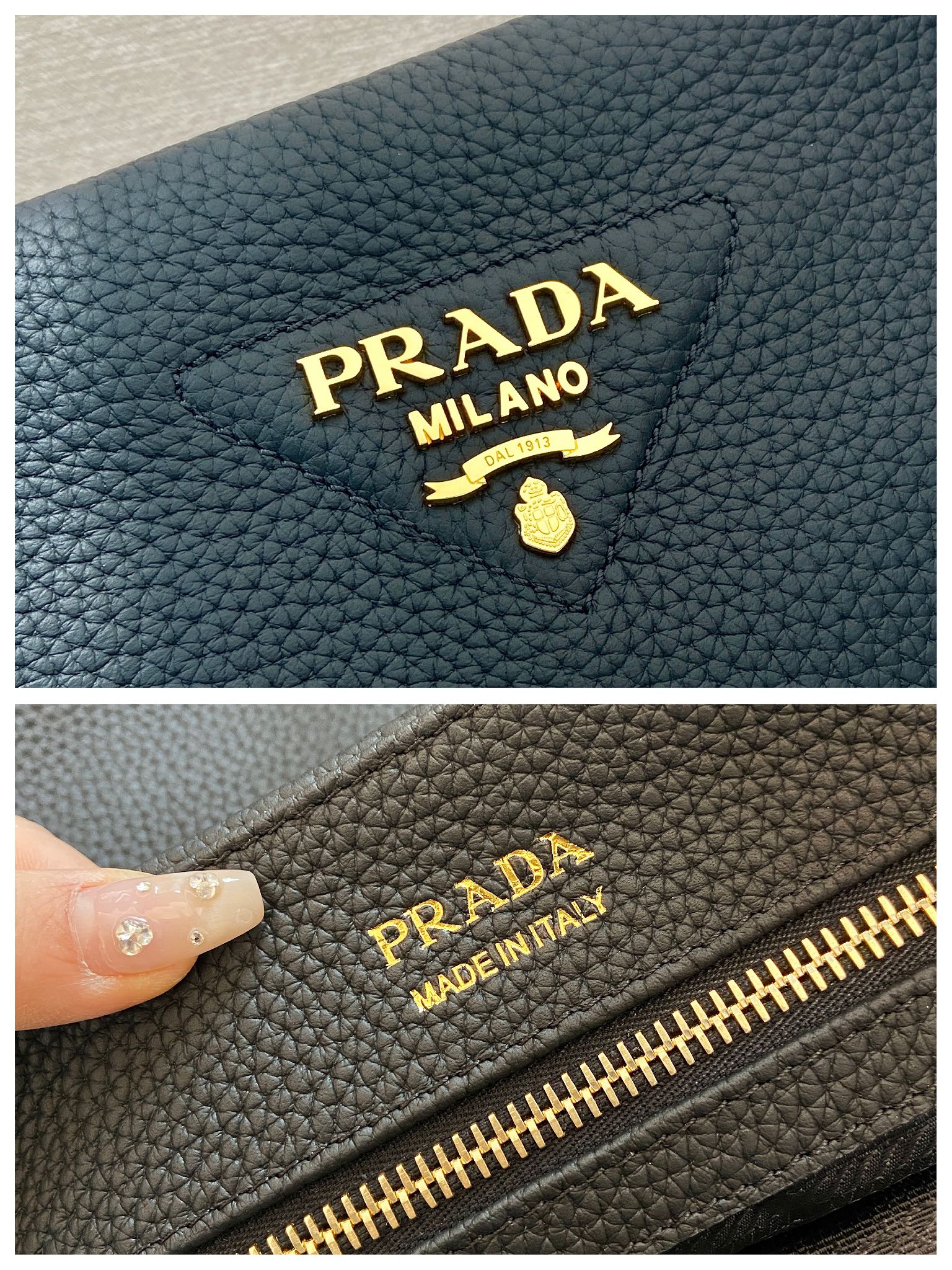 普拉达 PRADA  单肩手提 包 托特  黑色 皮H0-1BG550_2DKV_F0002_V_ONT