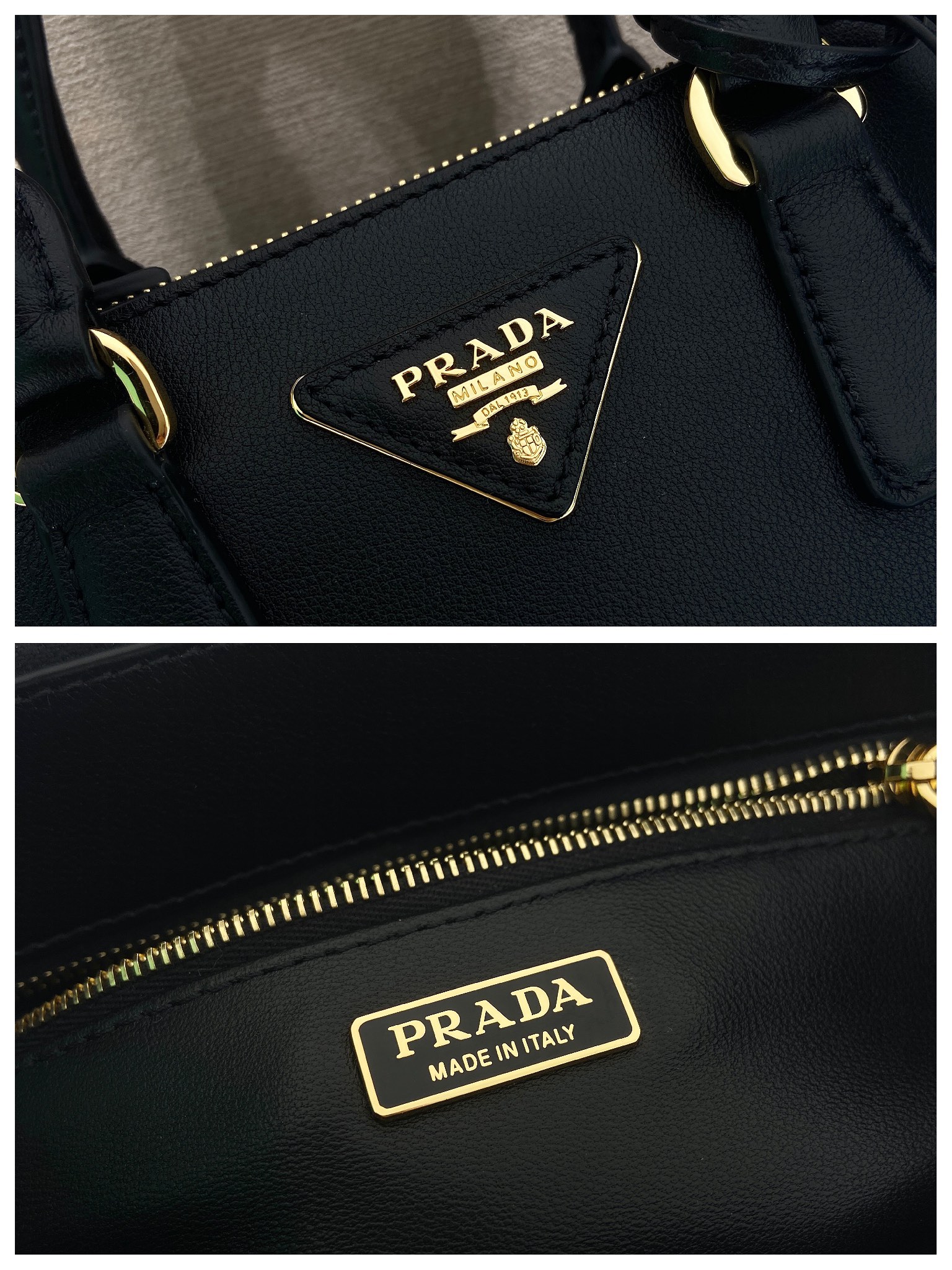 普拉达 PRADA  Galleria  斜跨手提 女包 双肩带 白色 皮H0-1BA916 