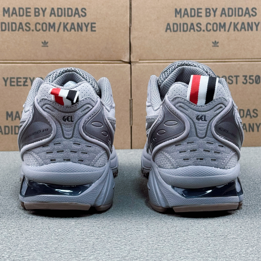 Thom Browne x Asics K14 亚瑟士  低筒 减震 户外 运动鞋 跑步鞋  休闲鞋 板鞋 男女同款 灰色 1203B110-020
