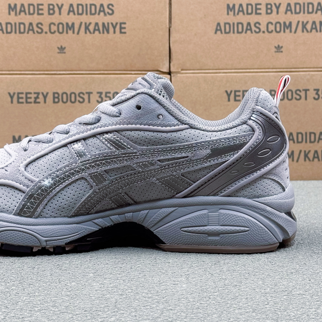Thom Browne x Asics K14 亚瑟士  低筒 减震 户外 运动鞋 跑步鞋  休闲鞋 板鞋 男女同款 灰色 1203B110-020
