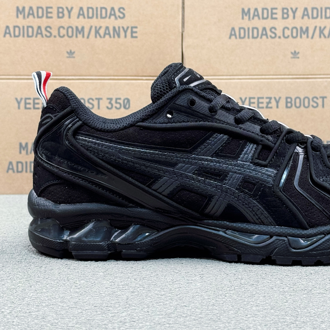 Thom Browne x Asics K14 亚瑟士  低筒 减震 户外 运动鞋 跑步鞋  休闲鞋 板鞋 男女同款 黑色 1203B110-001