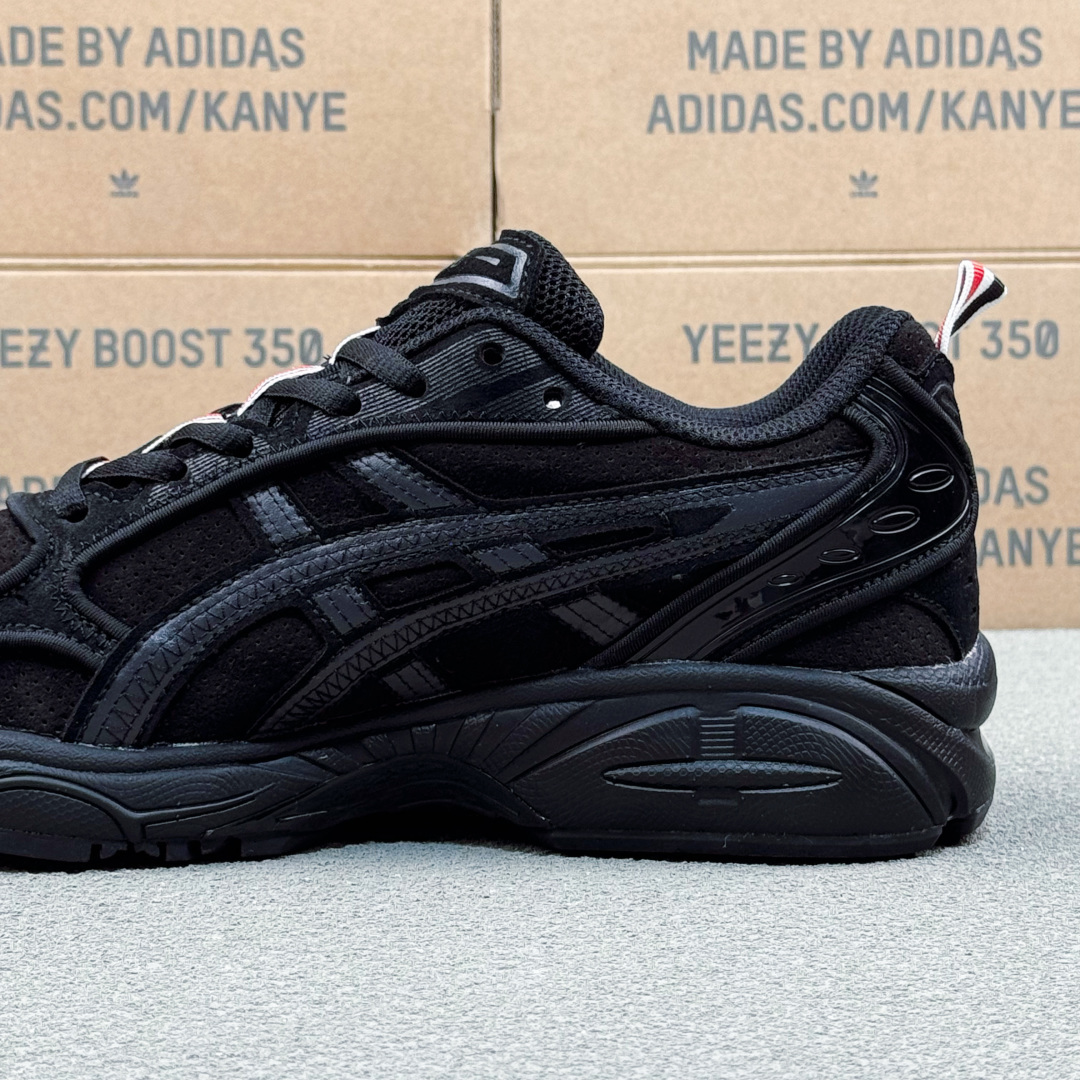 Thom Browne x Asics K14 亚瑟士  低筒 减震 户外 运动鞋 跑步鞋  休闲鞋 板鞋 男女同款 黑色 1203B110-001