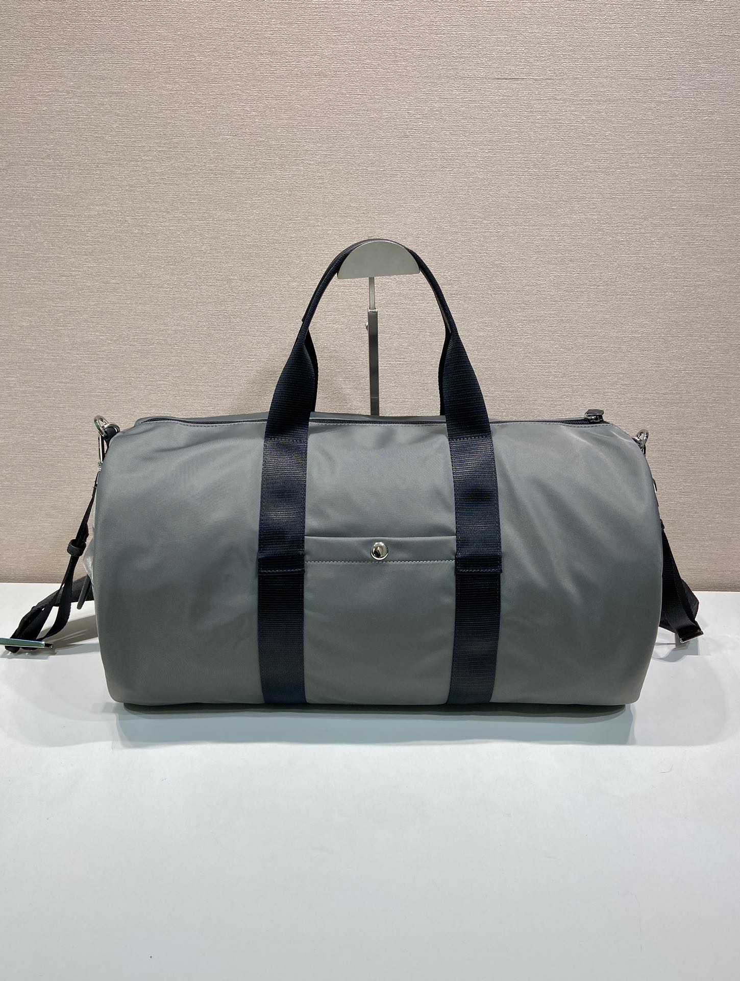 普拉达 PRADA Re-Nylon 旅行包 森林绿 尼龙 H0-长50cm 宽27cm 高27cm