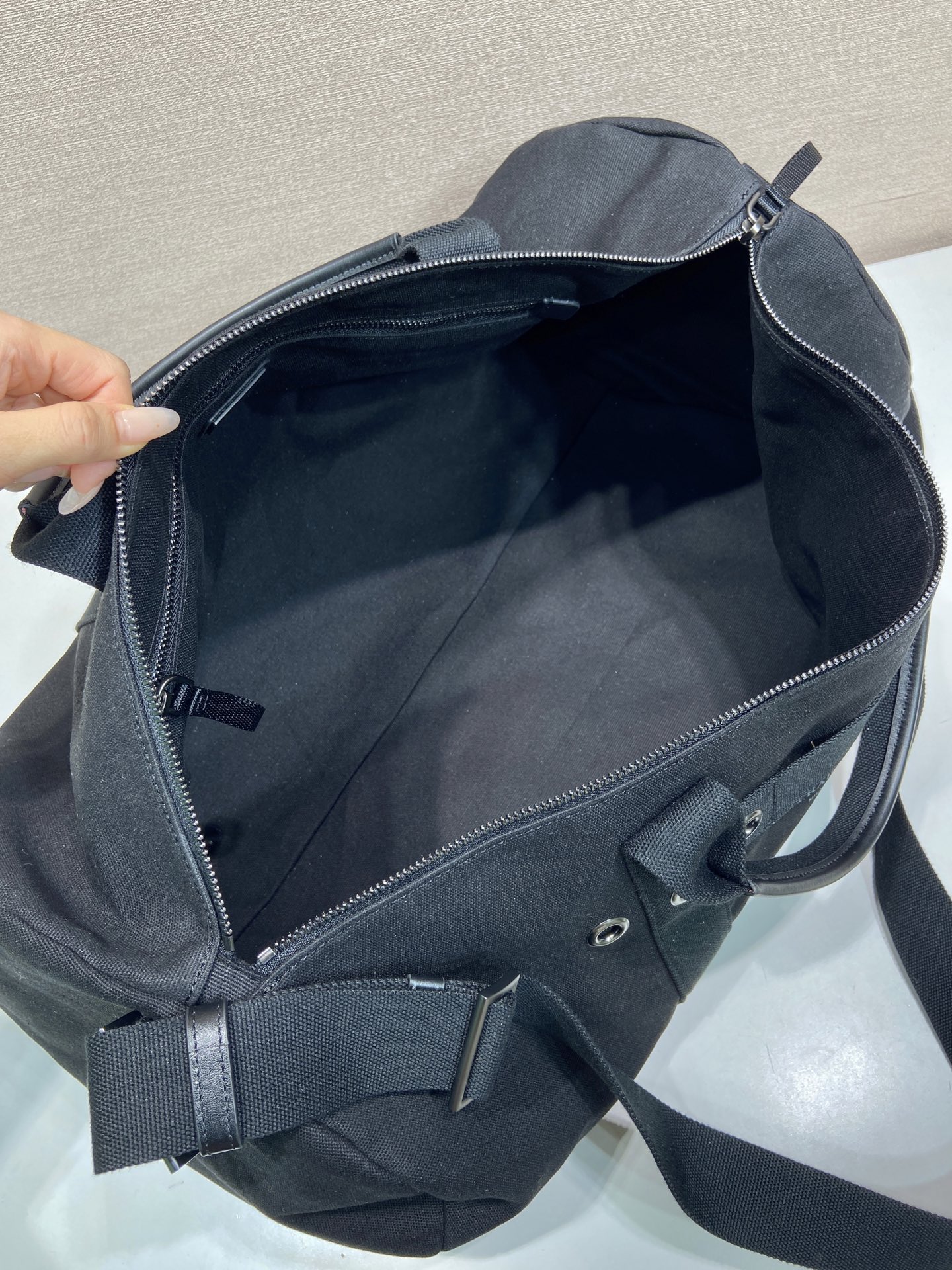 普拉达 PRADA Re-Nylon 旅行包 黑色 织物 F0-2VC056_010_F0002_V_OOO