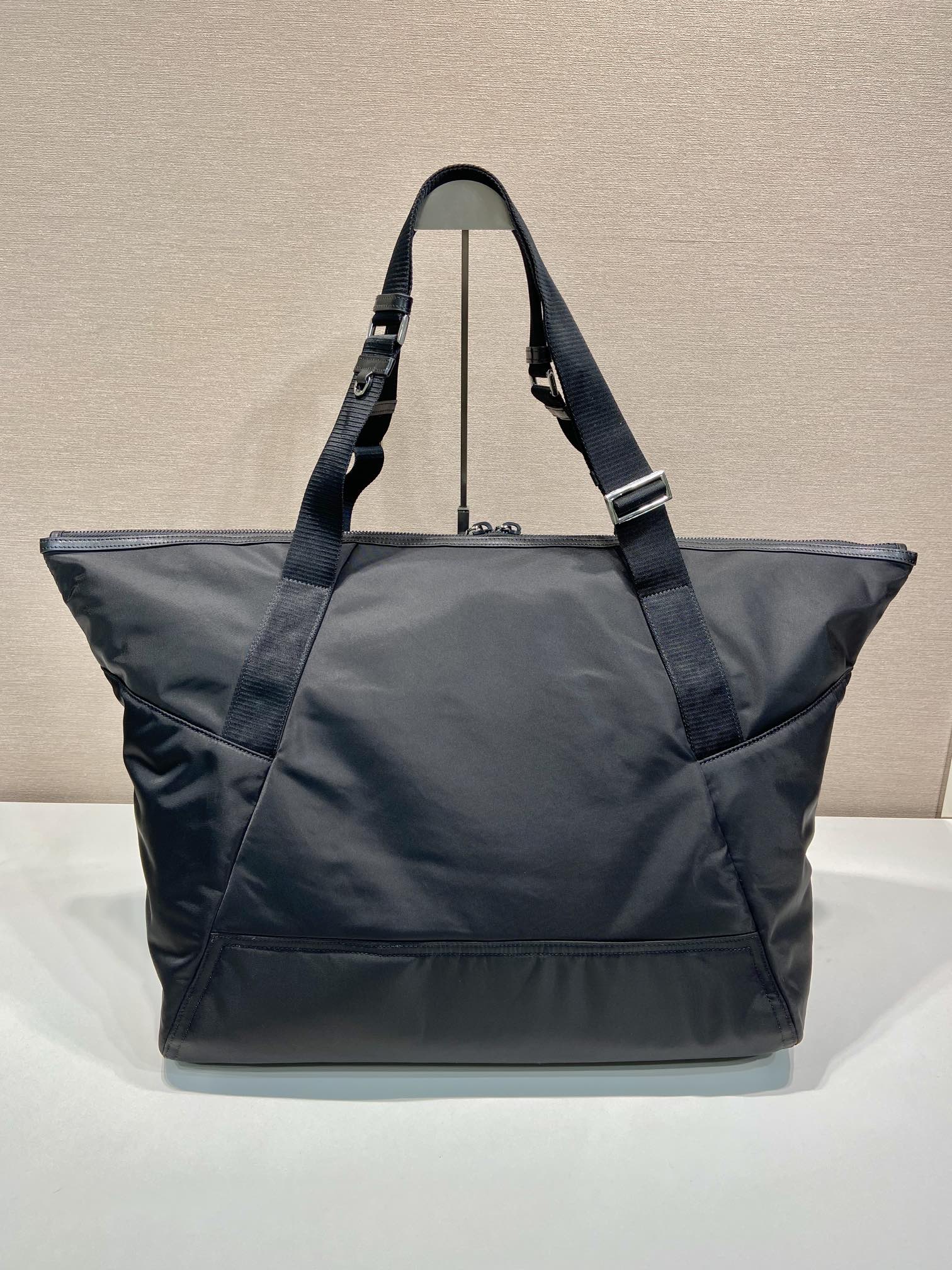 普拉达 PRADA Re-Nylon 手提旅行包 黑色 尼龙 H0-2VC040_2DW3_F0002