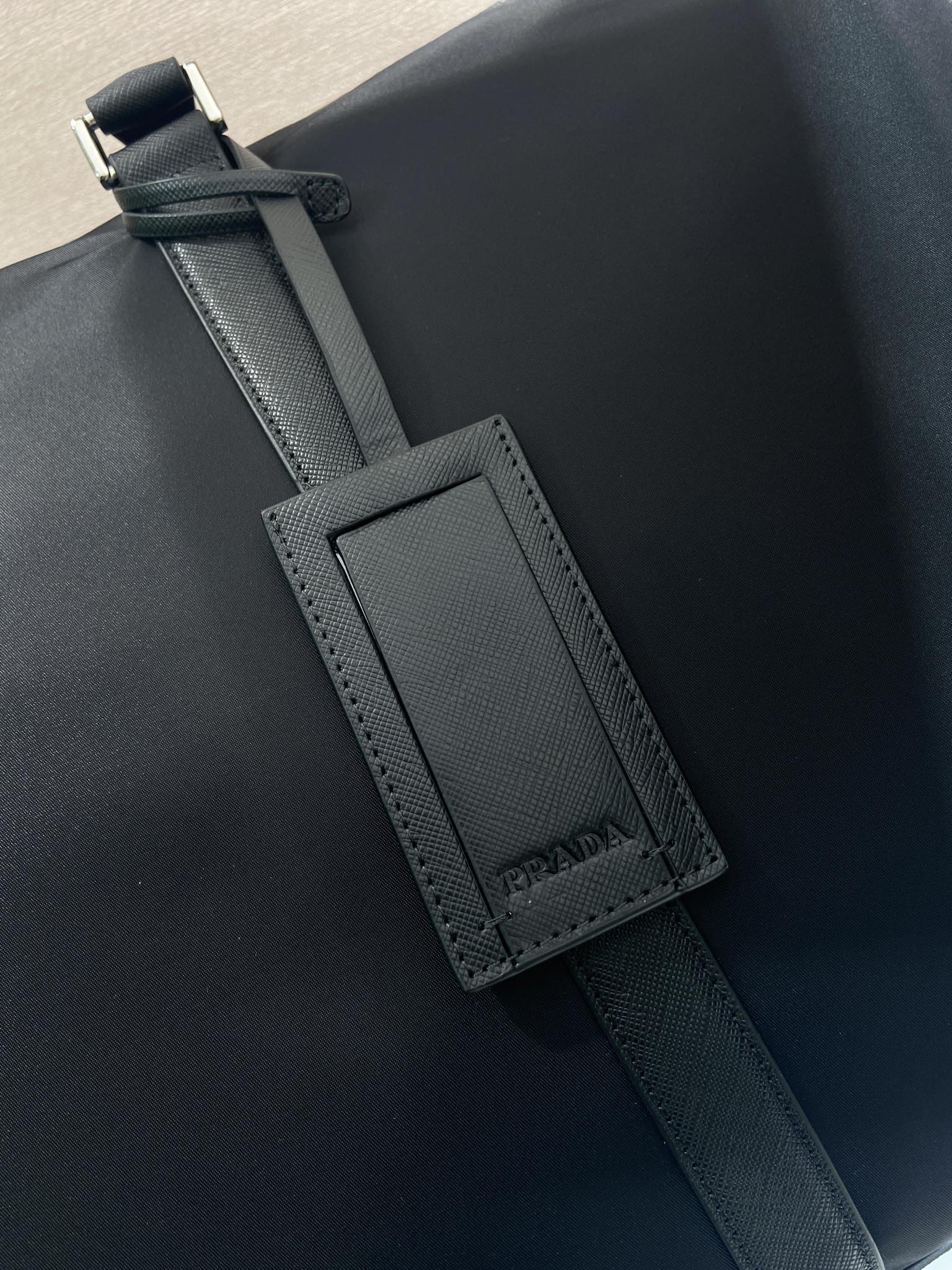 普拉达 PRADA Re-Nylon 手提旅行包 黑色 尼龙 H0-2VC013_2DMH_F0002