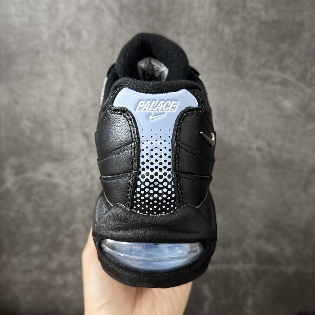 升级最终版Palace  Air Max 95  低筒 网布防滑 运动鞋 休闲鞋 球鞋 男鞋 波鞋  黑银 IQ7708-095