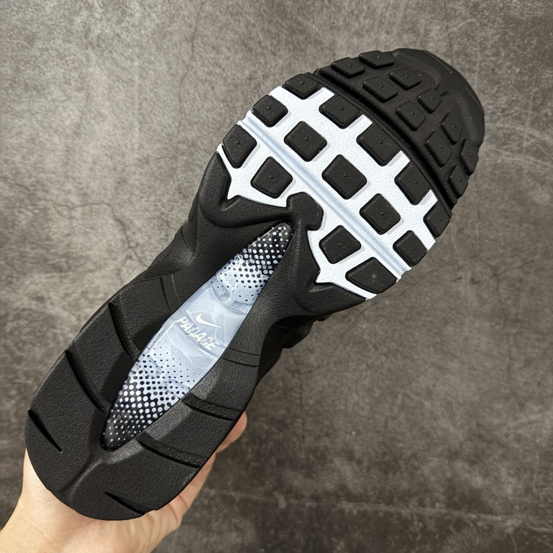 升级最终版Palace  Air Max 95  低筒 网布防滑 运动鞋 休闲鞋 球鞋 男鞋 波鞋  黑银 IQ7708-095