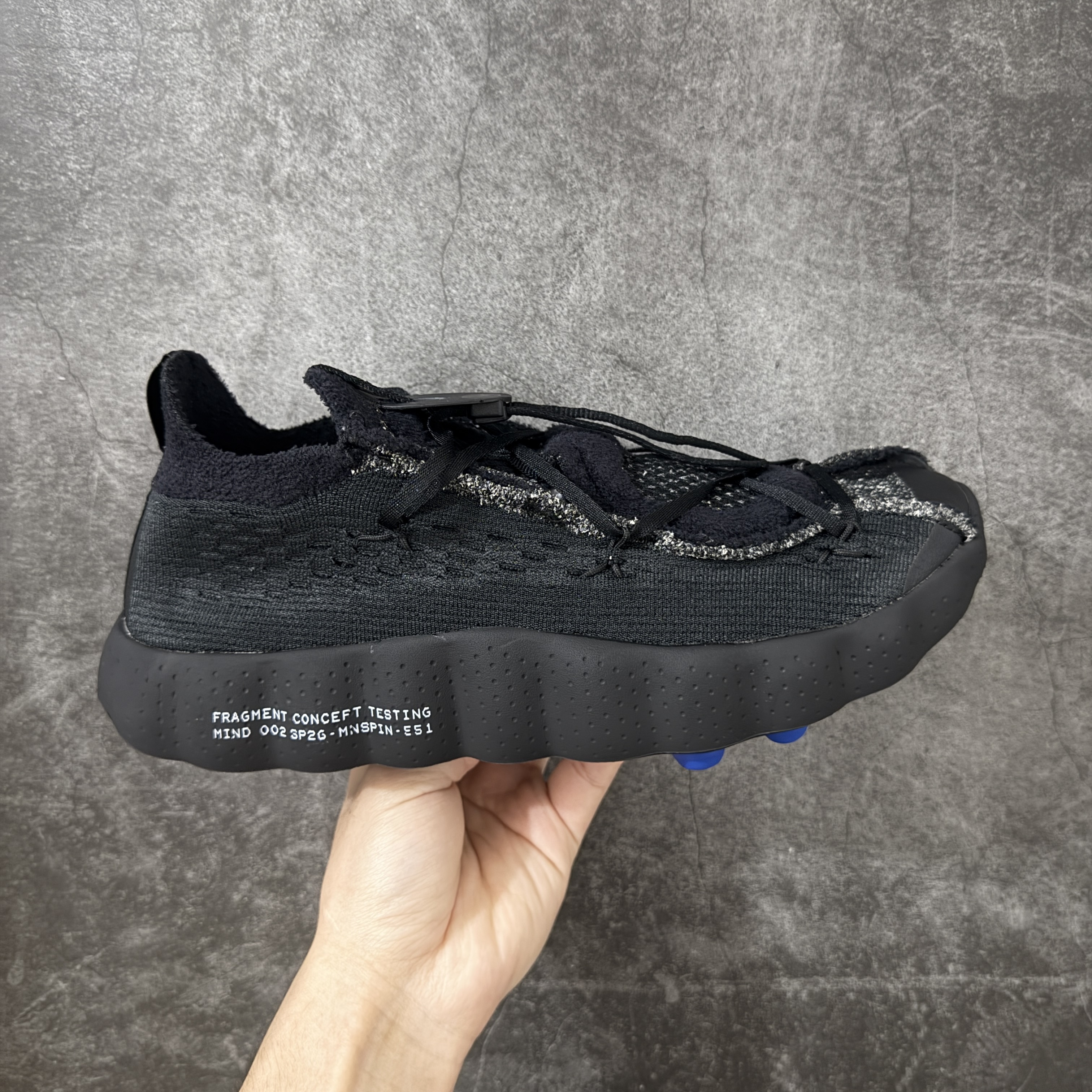Fragment Design x NK Mind 002 藤原浩  按摩鞋 男女同款  黑蓝 IQ8504-002 