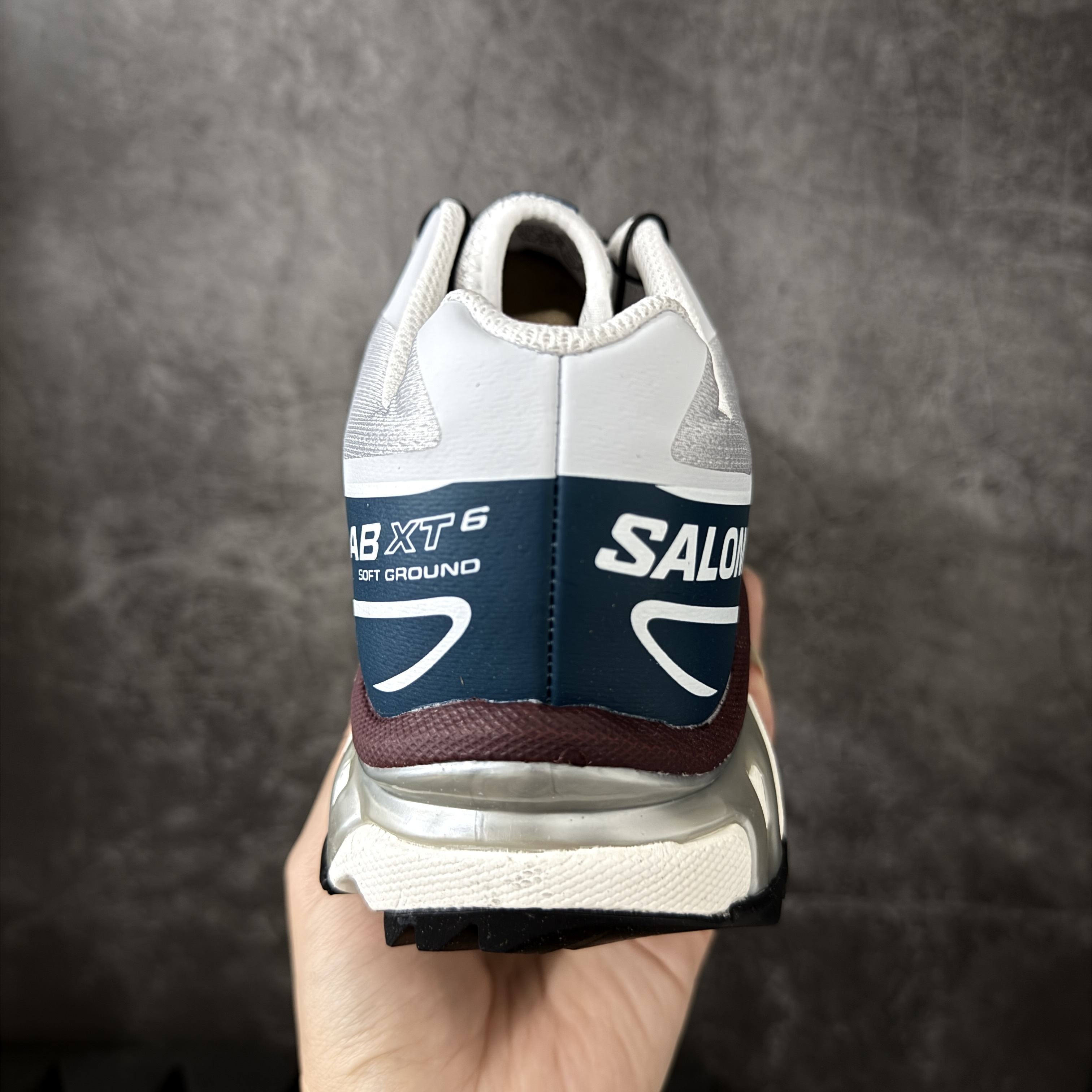 SALOMON XT-6  萨洛蒙  低筒 减震防滑 户外 跑步鞋 运动鞋 登山 男鞋 女鞋  波鞋 （版型偏小一码）蓝白454564