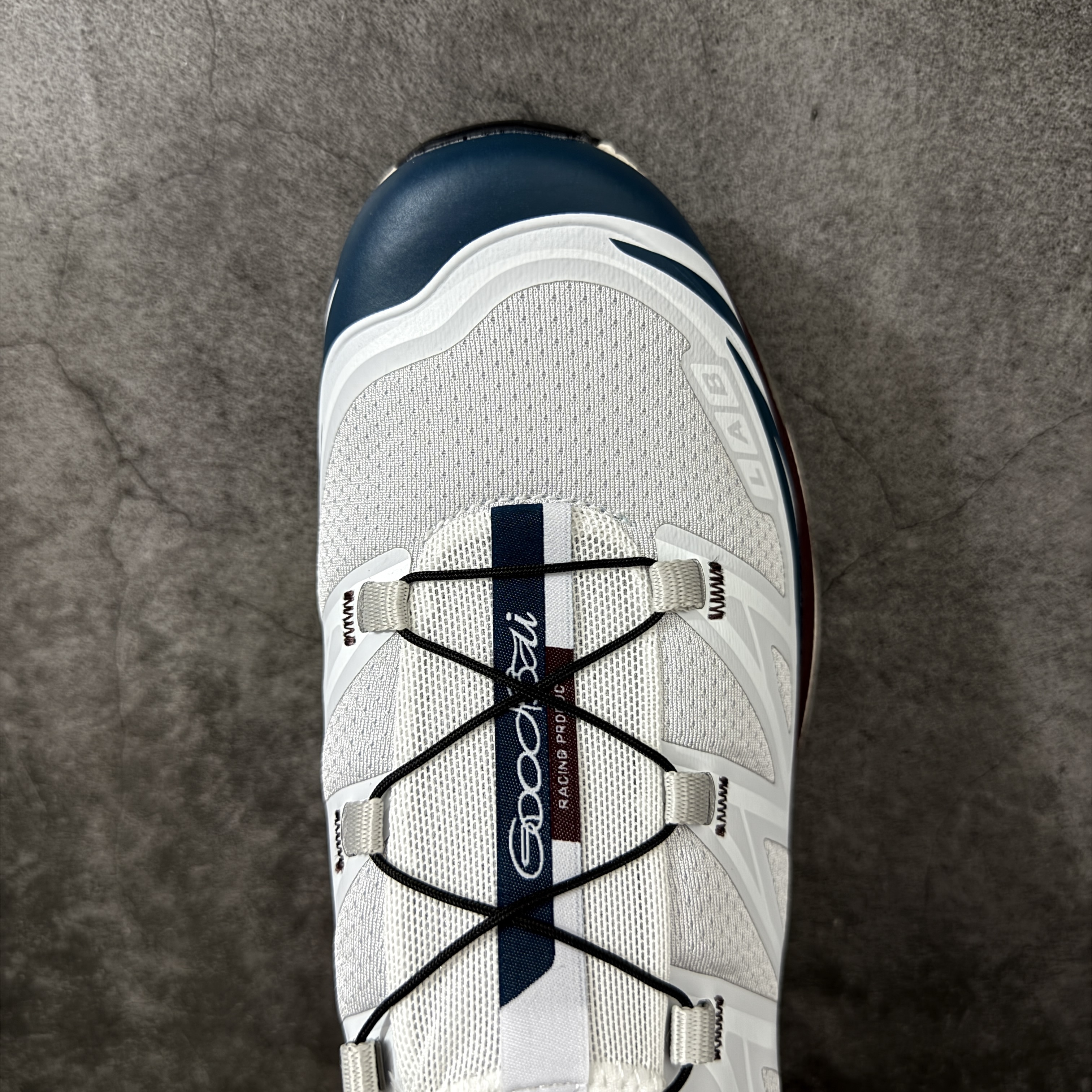 SALOMON XT-6  萨洛蒙  低筒 减震防滑 户外 跑步鞋 运动鞋 登山 男鞋 女鞋  波鞋 （版型偏小一码）蓝白454564