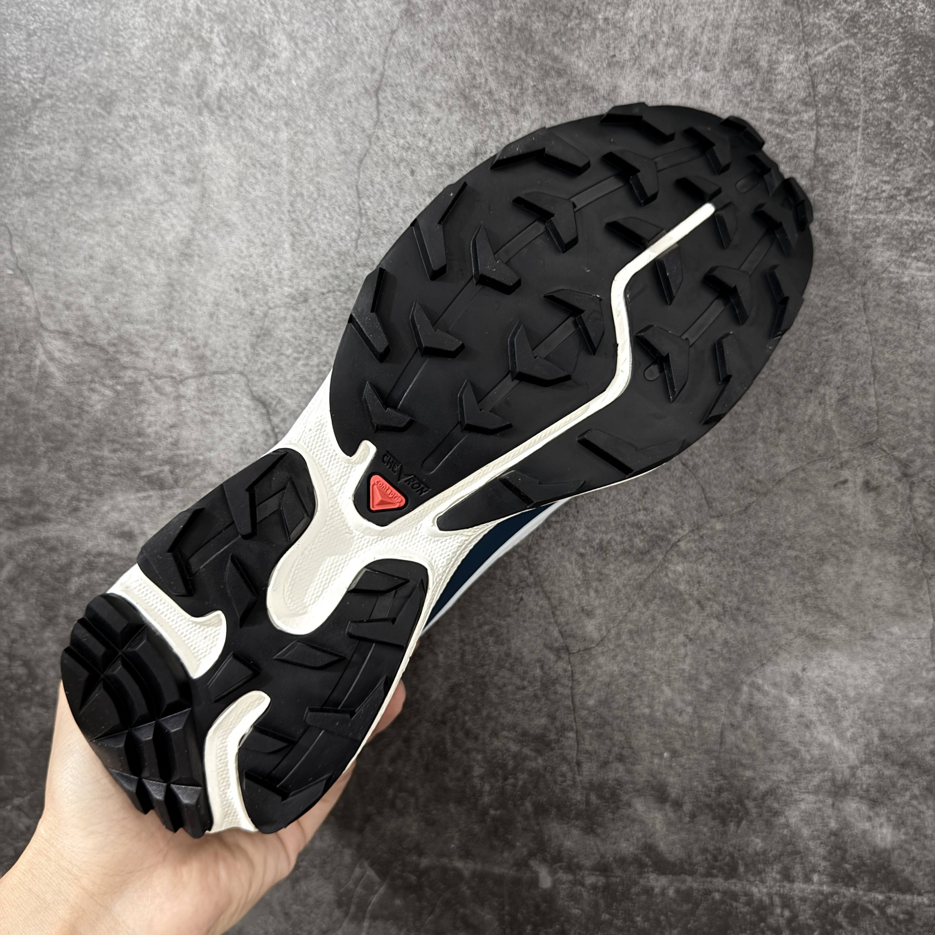 SALOMON XT-6  萨洛蒙  低筒 减震防滑 户外 跑步鞋 运动鞋 登山 男鞋 女鞋  波鞋 （版型偏小一码）蓝白454564