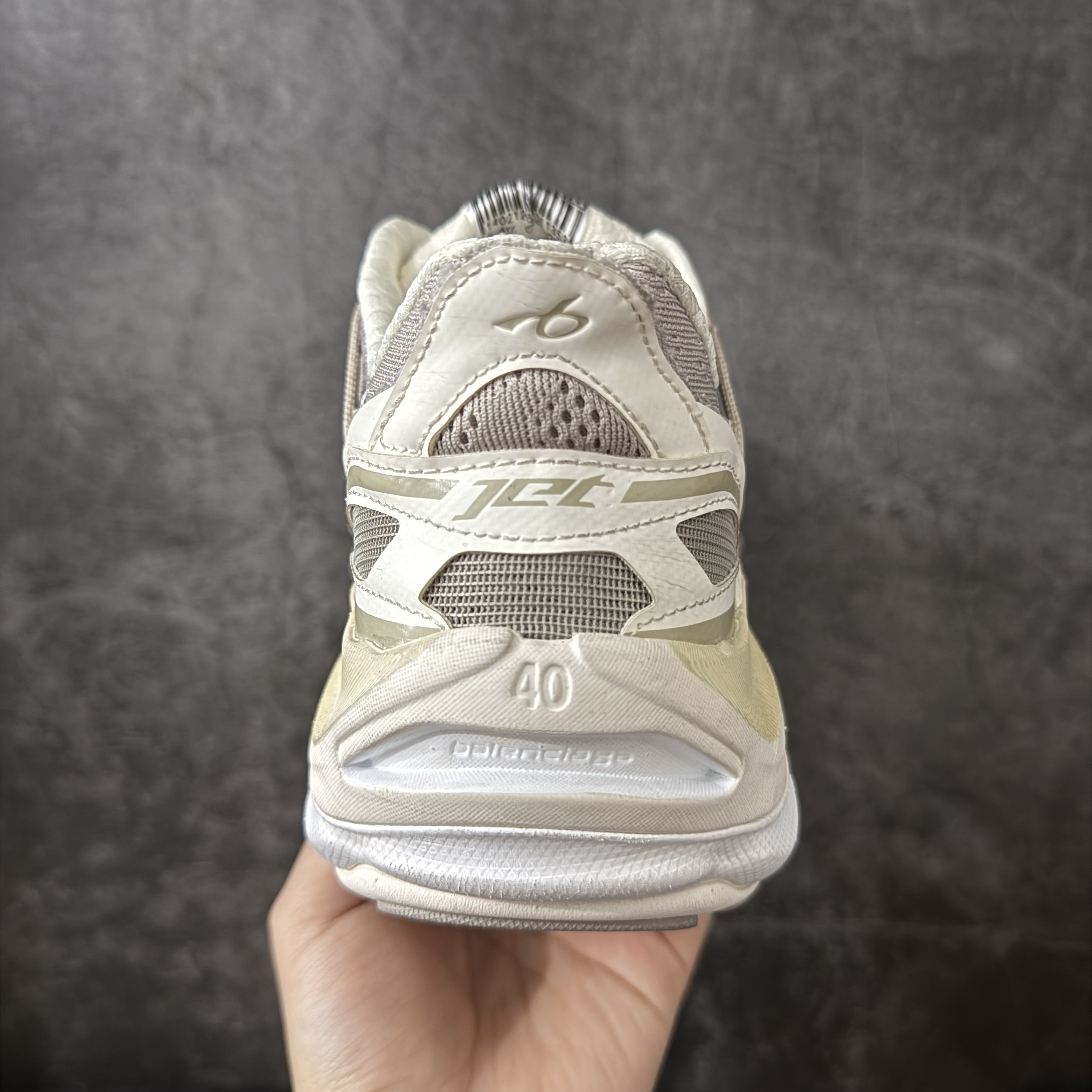 Balenciaga  巴黎世家 jET 26代 厚底4CM 老爹 休闲鞋 蛋壳黄 C0-872642WMRTN9191
