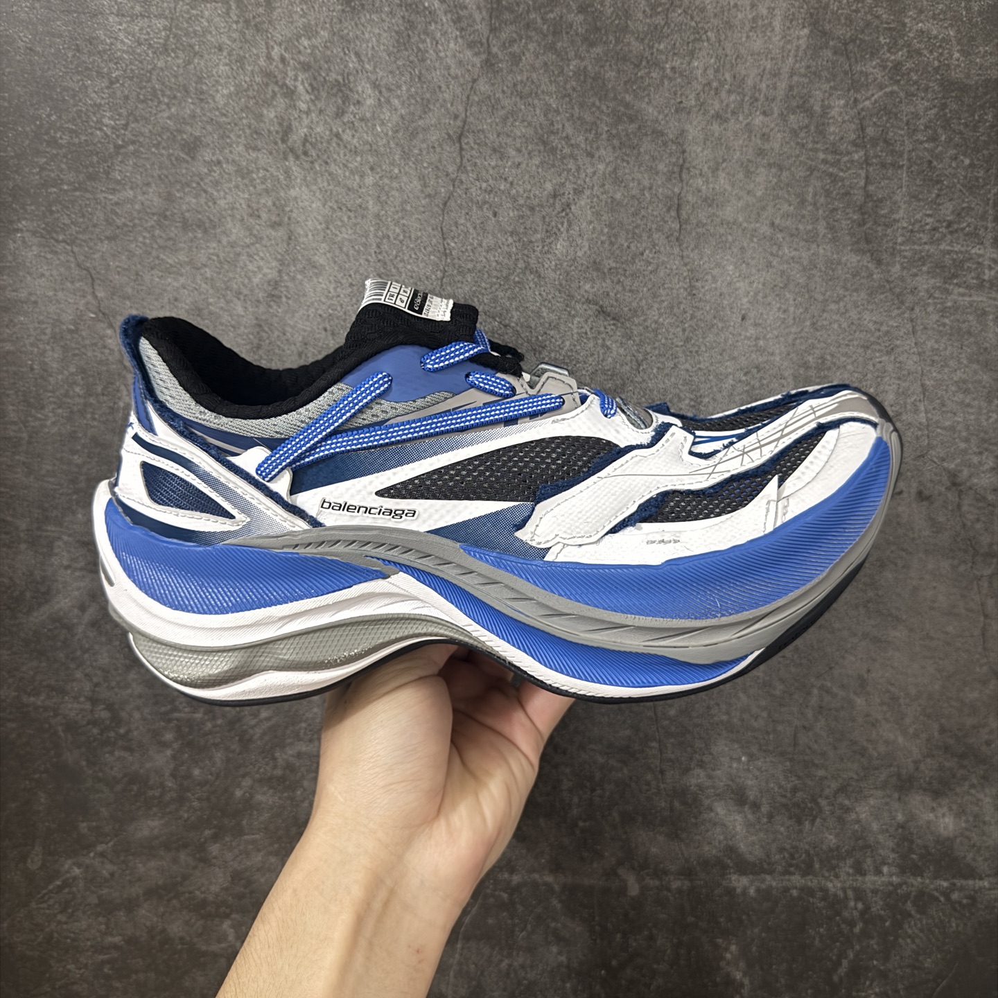 Balenciaga  巴黎世家 jET 26代 厚底4CM 老爹 休闲鞋 蓝色 C0-872642WMRTN9041