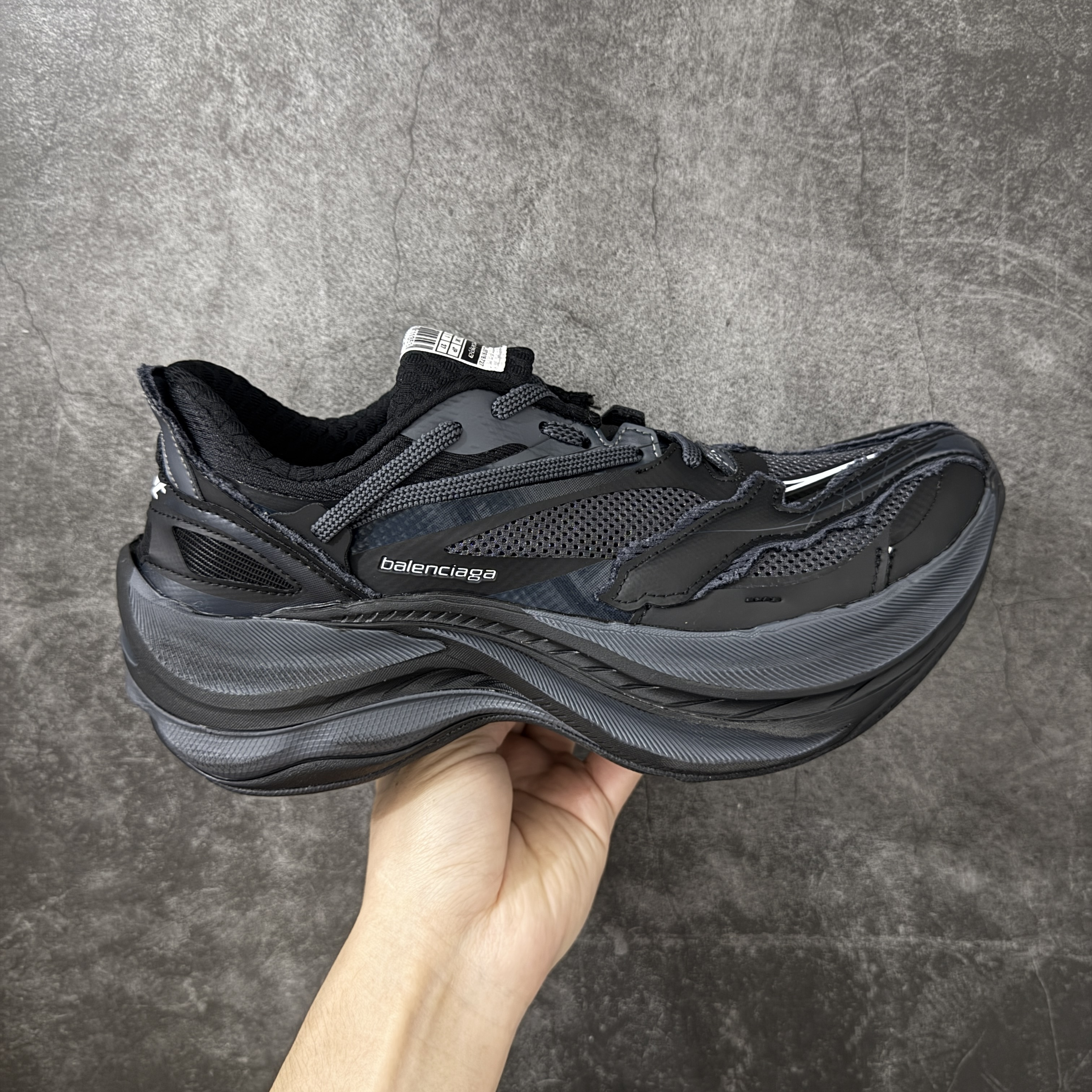Balenciaga  巴黎世家 jET 26代 厚底4CM 老爹 休闲鞋 黑色 C0-872642WMRTN1000