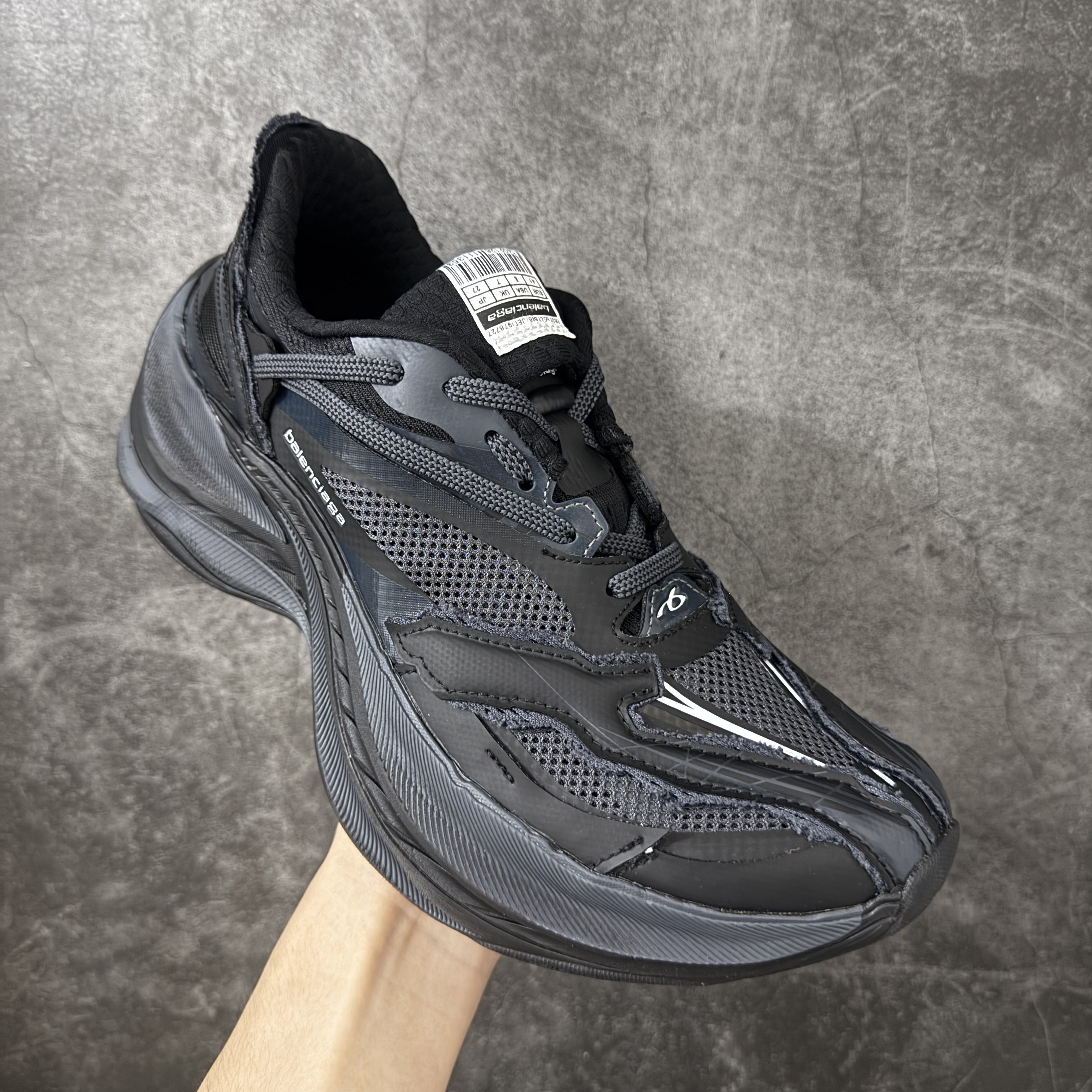 Balenciaga  巴黎世家 jET 26代 厚底4CM 老爹 休闲鞋 黑色 C0-872642WMRTN1000