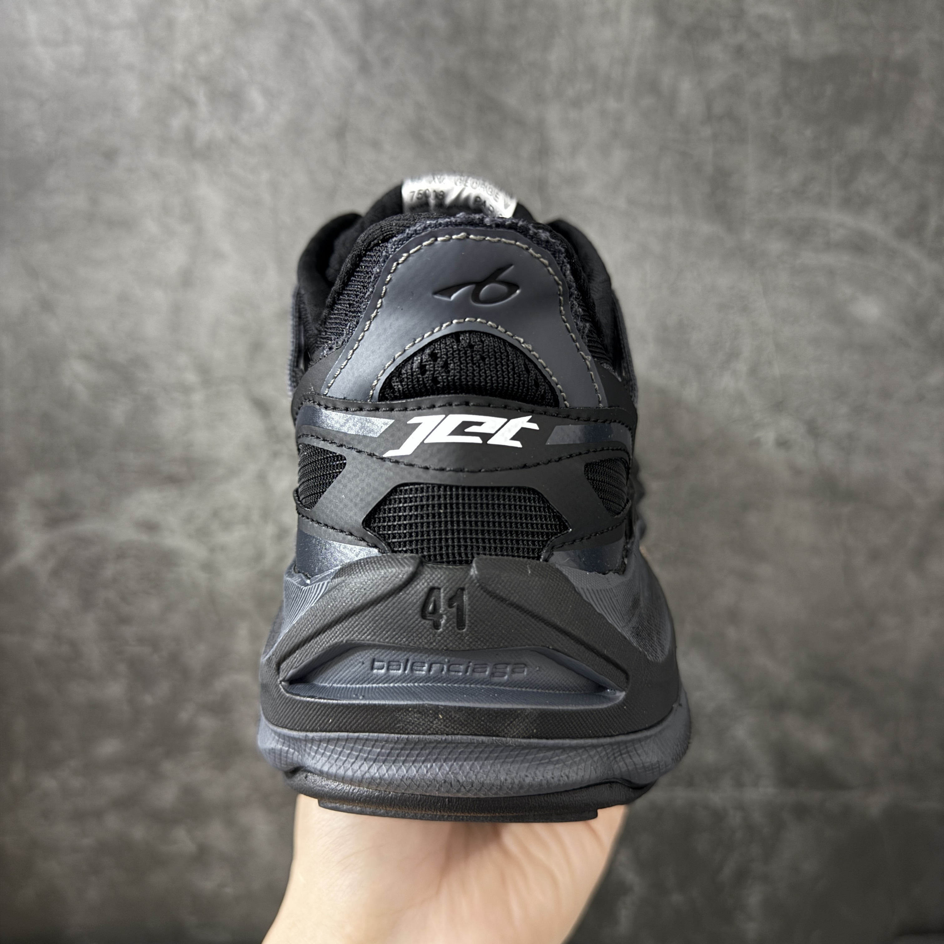 Balenciaga  巴黎世家 jET 26代 厚底4CM 老爹 休闲鞋 黑色 C0-872642WMRTN1000