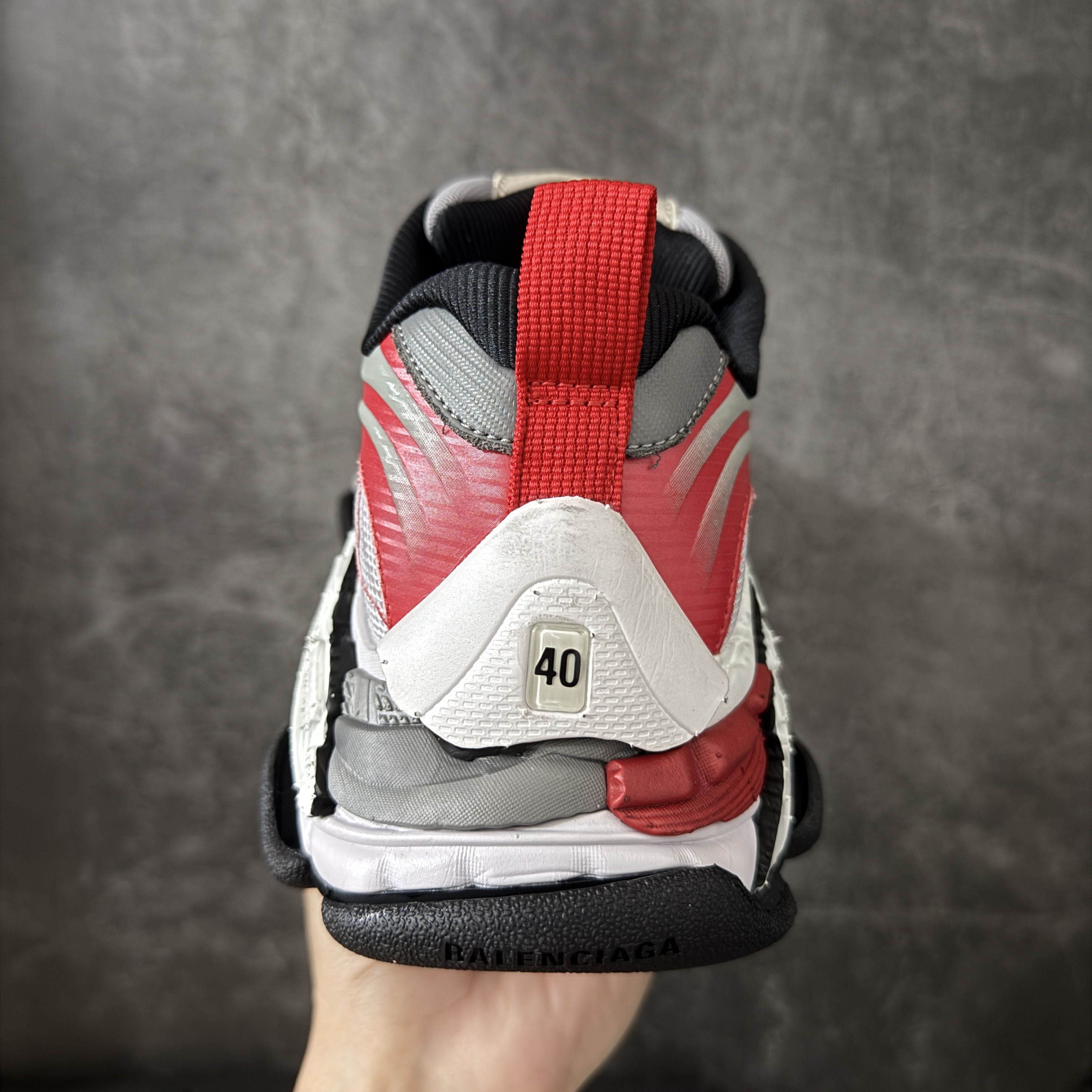 Balenciaga Triple S2 24代 厚底老爹 休闲鞋 红色 C0-865849WTRS21169