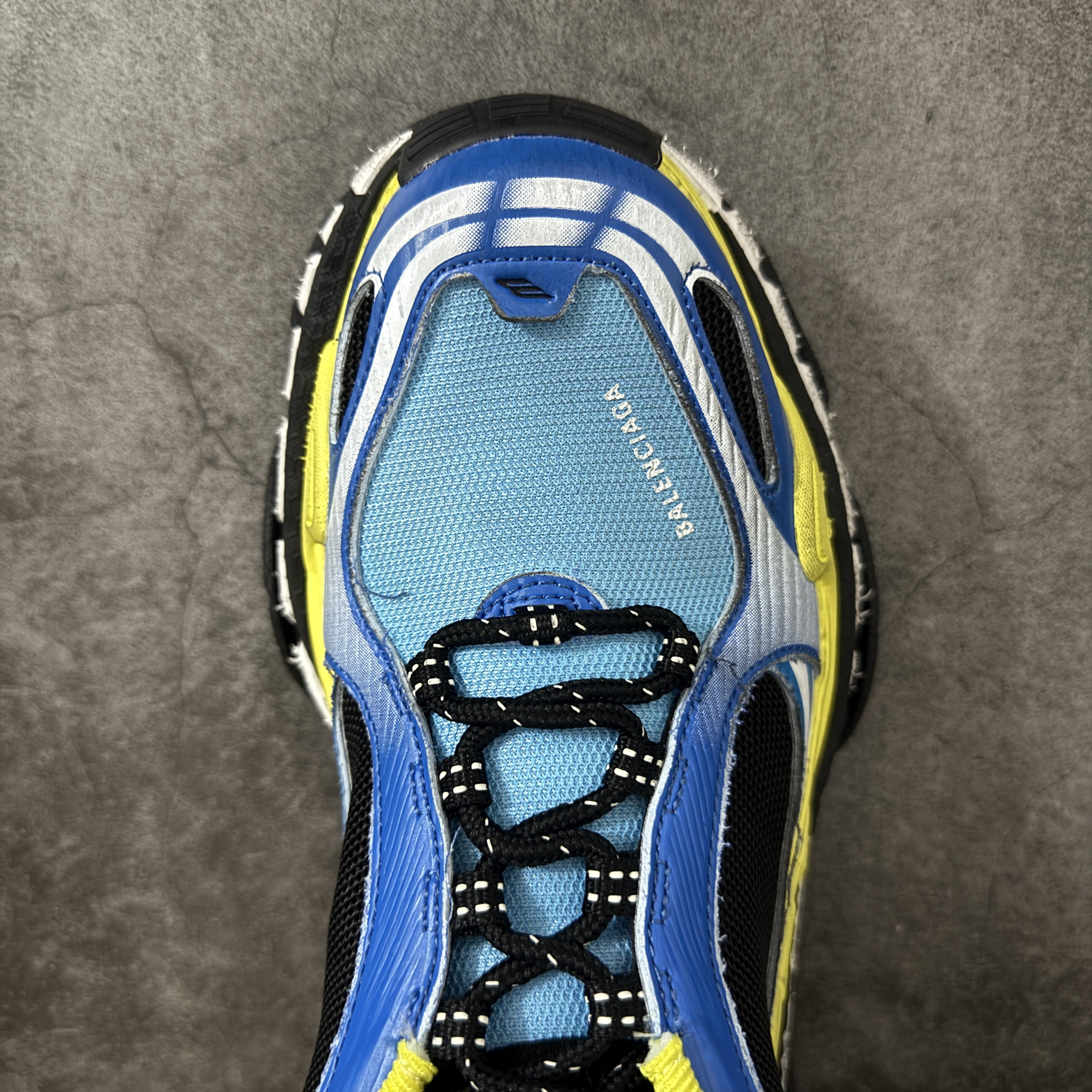 Balenciaga Triple S2 24代 厚底老爹 休闲鞋 蓝黄白 C0-865849WTRS24497
