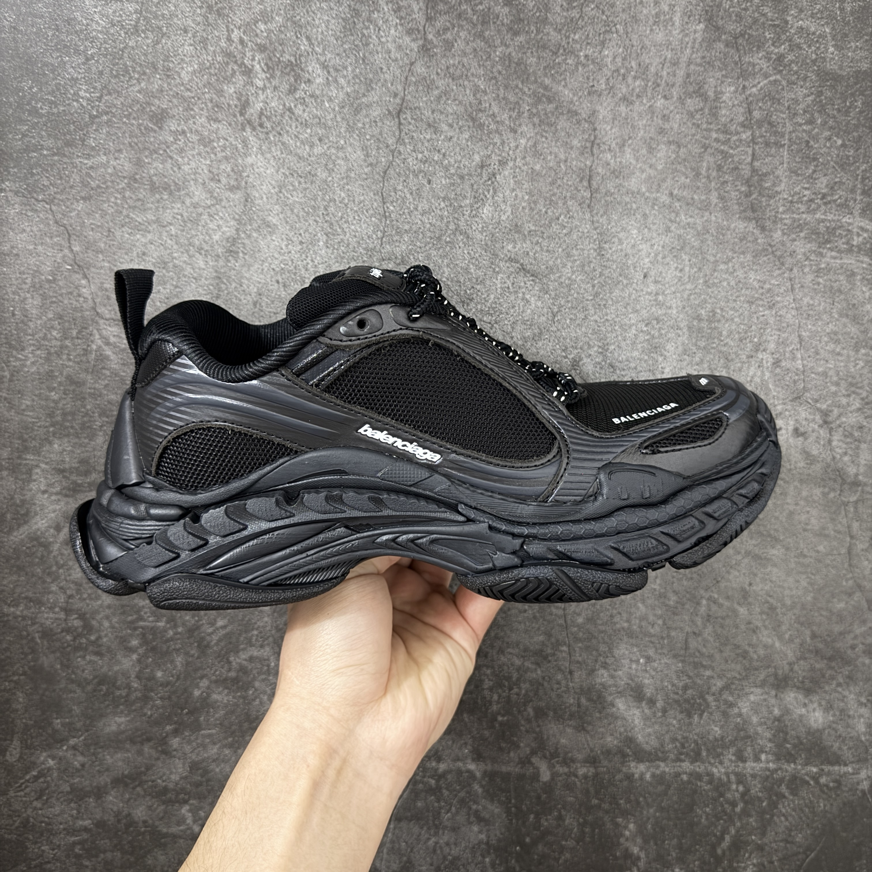 Balenciaga Triple S2 24代 厚底老爹 休闲鞋 黑色 C0-8865849WTRS21011