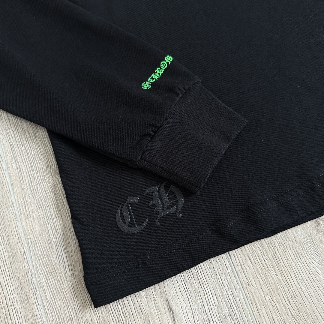 Chrome Hearts 克罗心 CH  印花  荧光 绿马蹄   粉十字花  STAFF   黑色