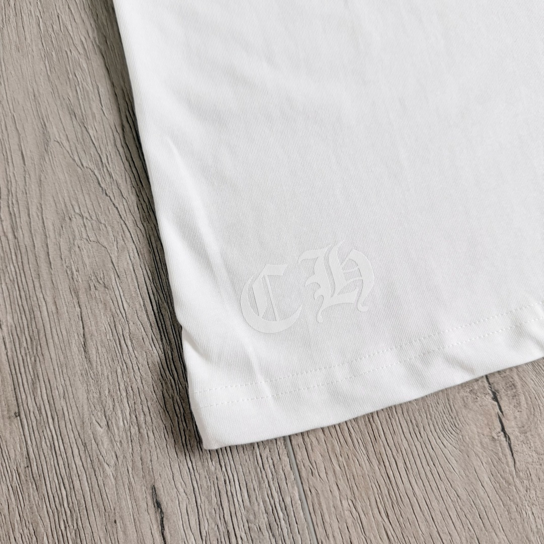 Chrome Hearts CH 克罗心  圆领 短袖 T恤  马蹄 A0  26 荧光黄 