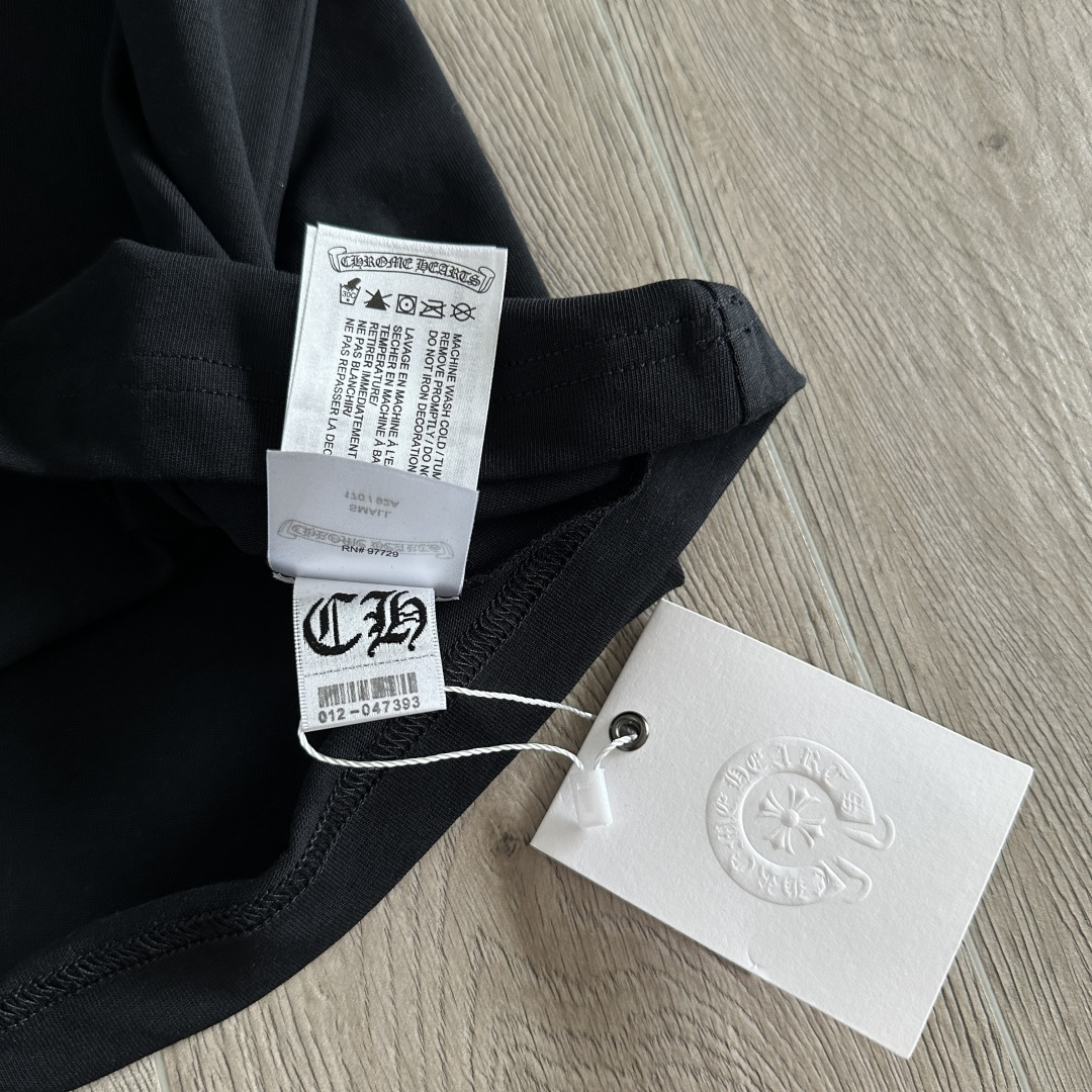 Chrome Hearts 克罗心 CH  长袖 T恤  荧光绿 马蹄 十字花 
