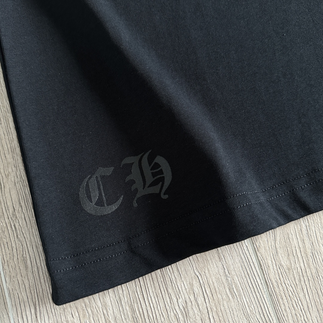 Chrome Hearts CH 克罗心  圆领 短袖 T恤  马蹄 A0  26 荧光黄 
