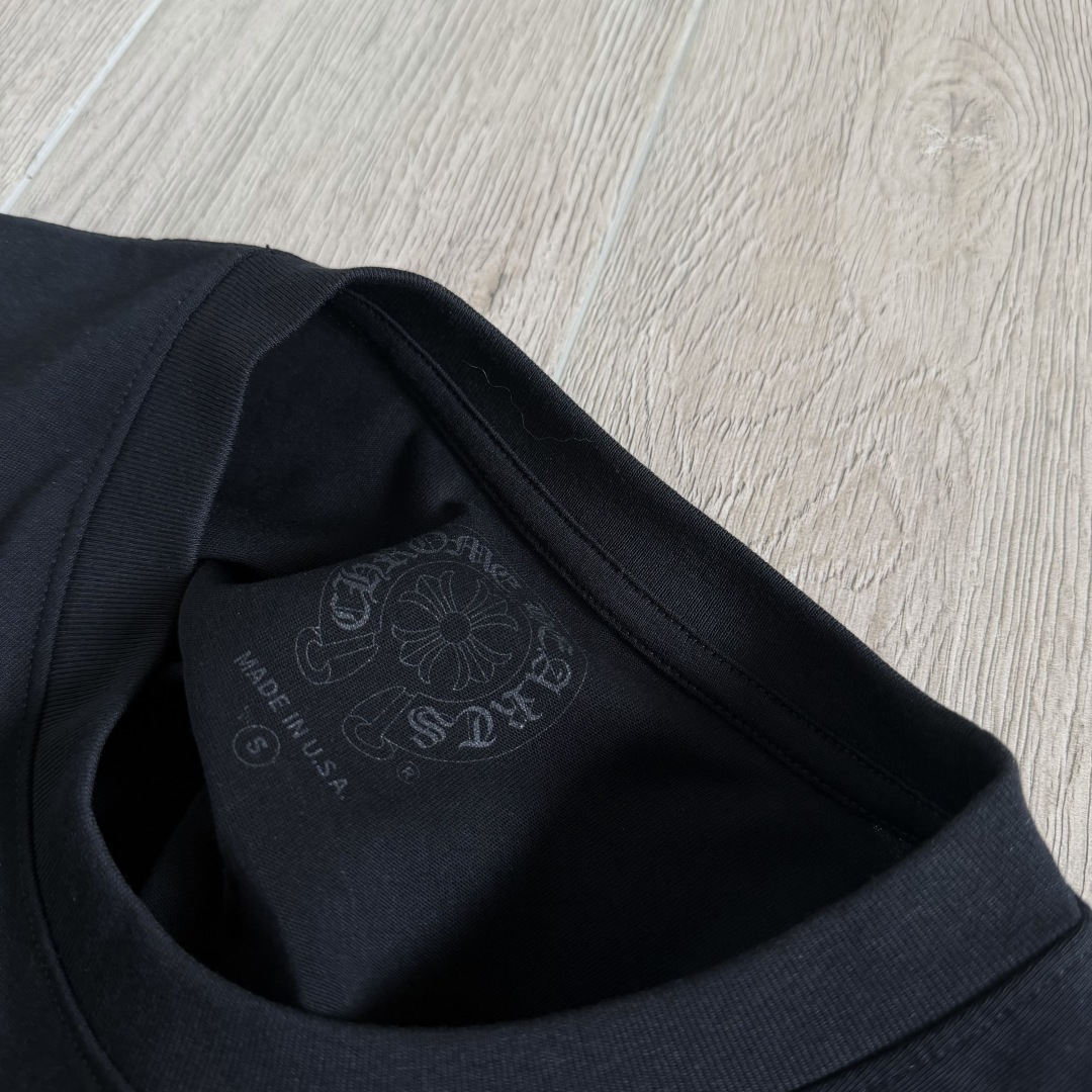 Chrome Hearts 克罗心 CH  长袖 T恤  荧光绿 马蹄 十字花 