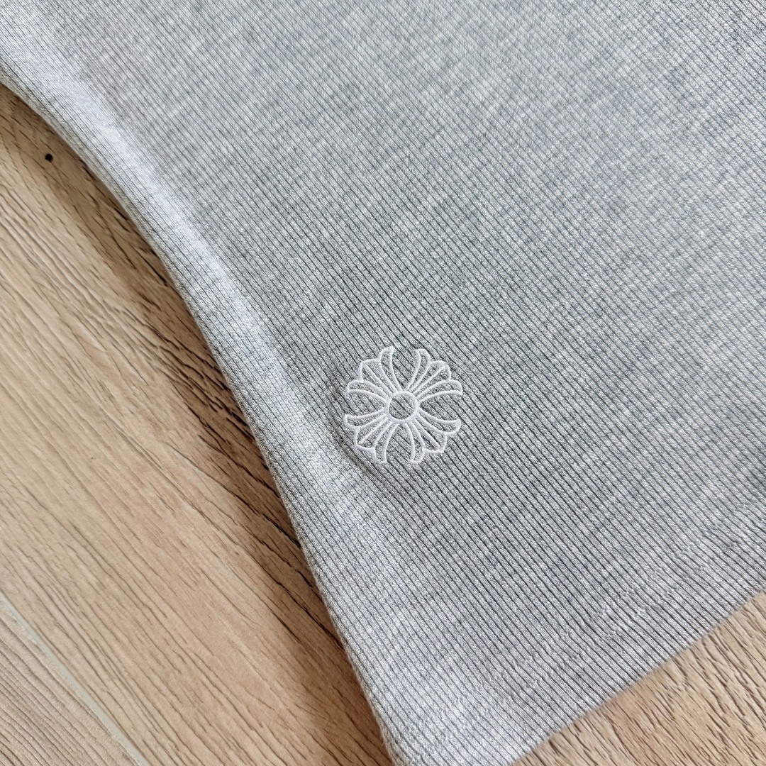 Chrome Hearts CH 克罗心 华夫格 刺绣 修身 吊带 背心 女款 