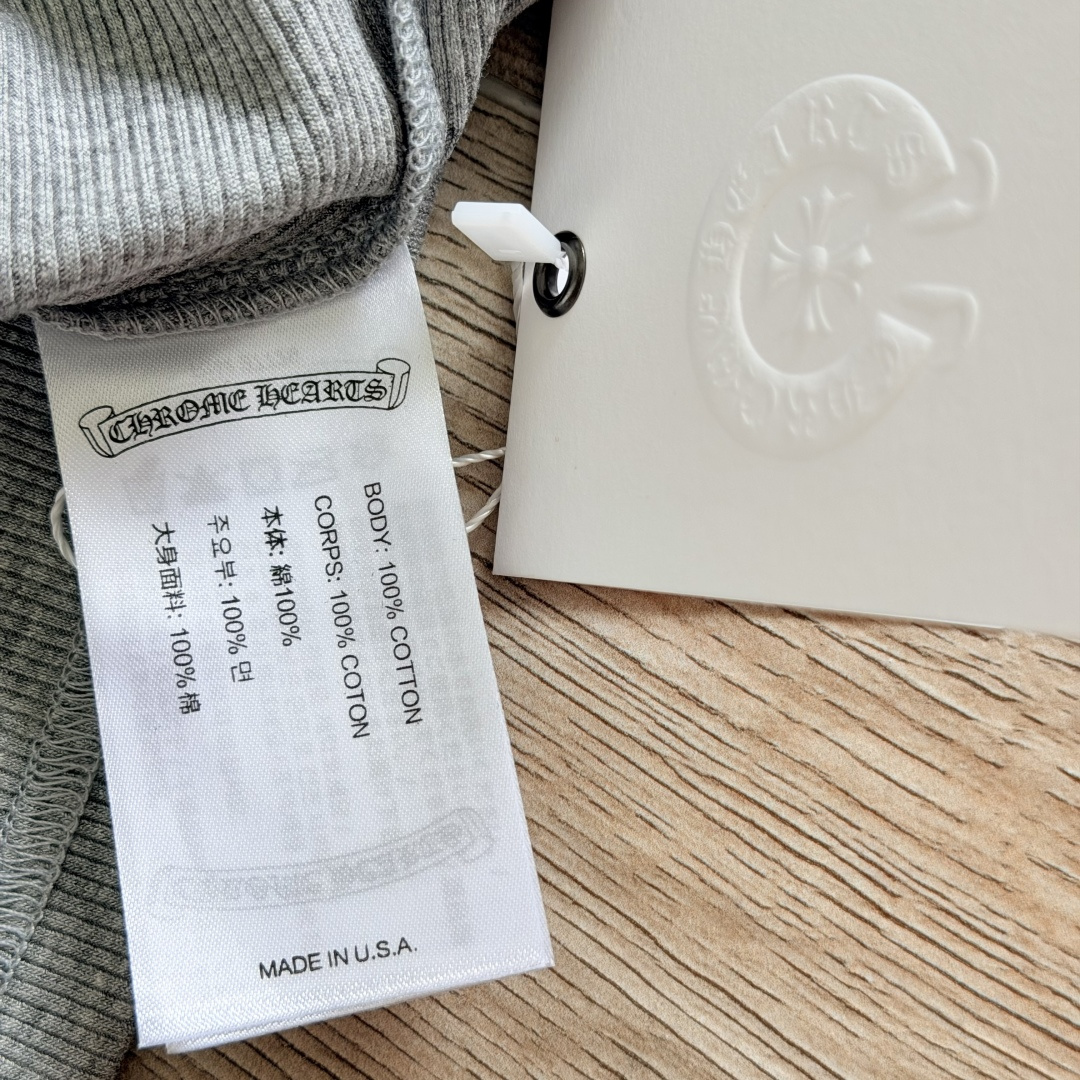 Chrome Hearts CH 克罗心 华夫格 刺绣 修身 吊带 背心 女款 