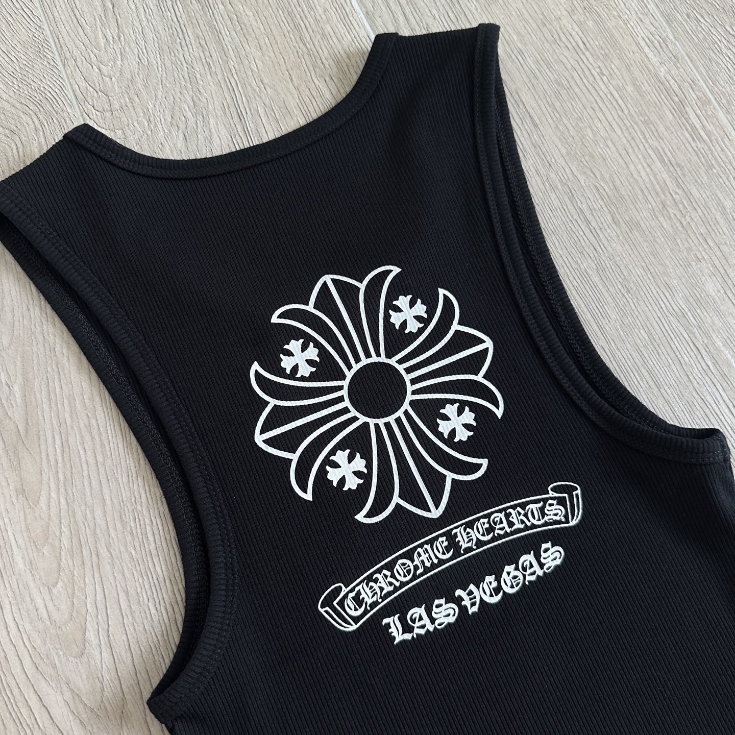 Chrome Hearts CH 克罗心 背后一大四小十字架 女款 黑色