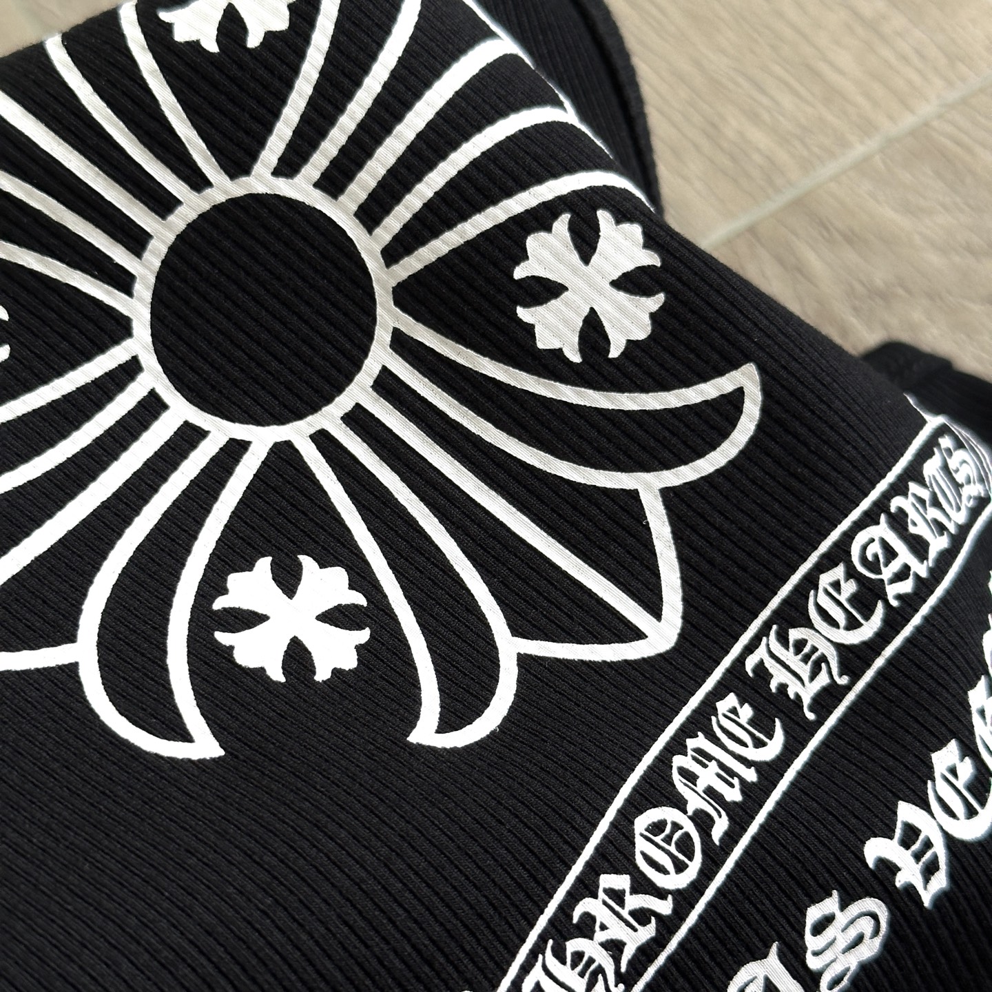 Chrome Hearts CH 克罗心 背后一大四小十字架 女款 黑色
