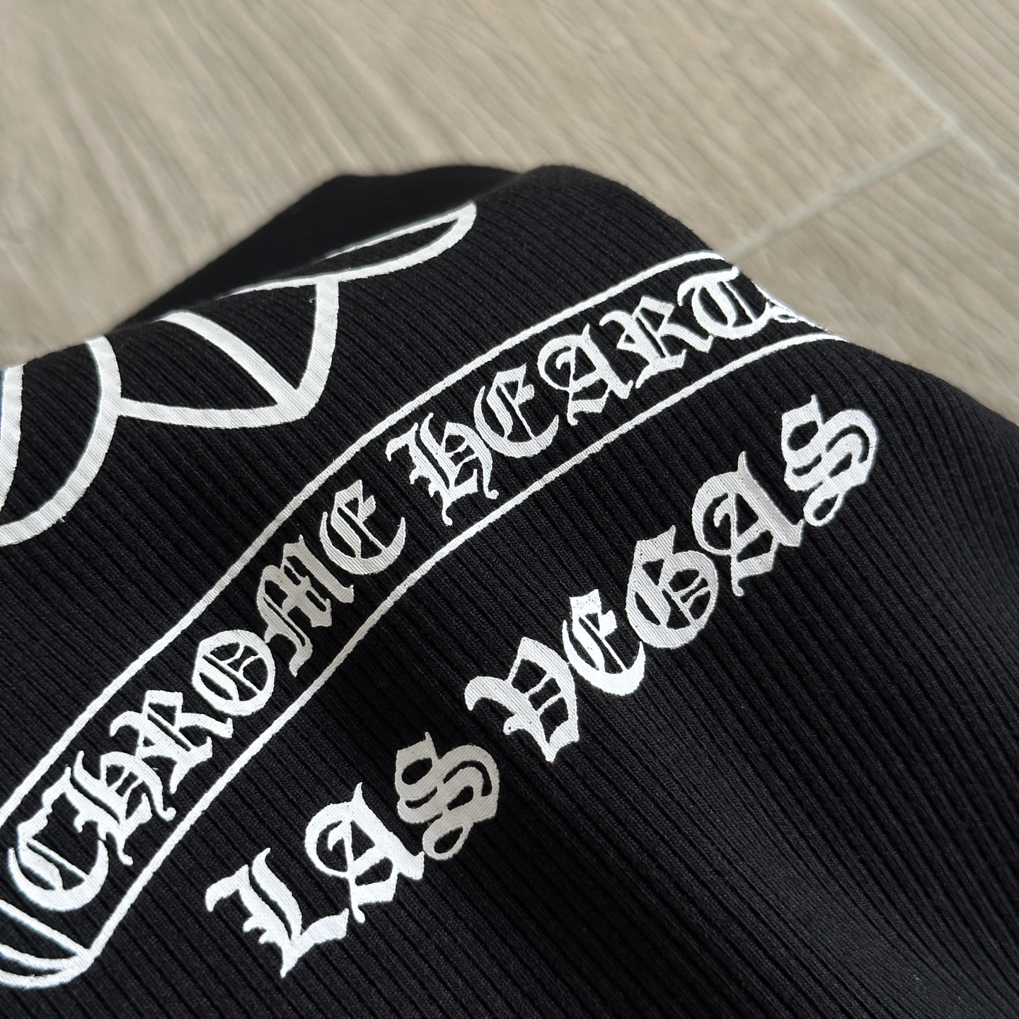 Chrome Hearts CH 克罗心 背后一大四小十字架 女款 黑色