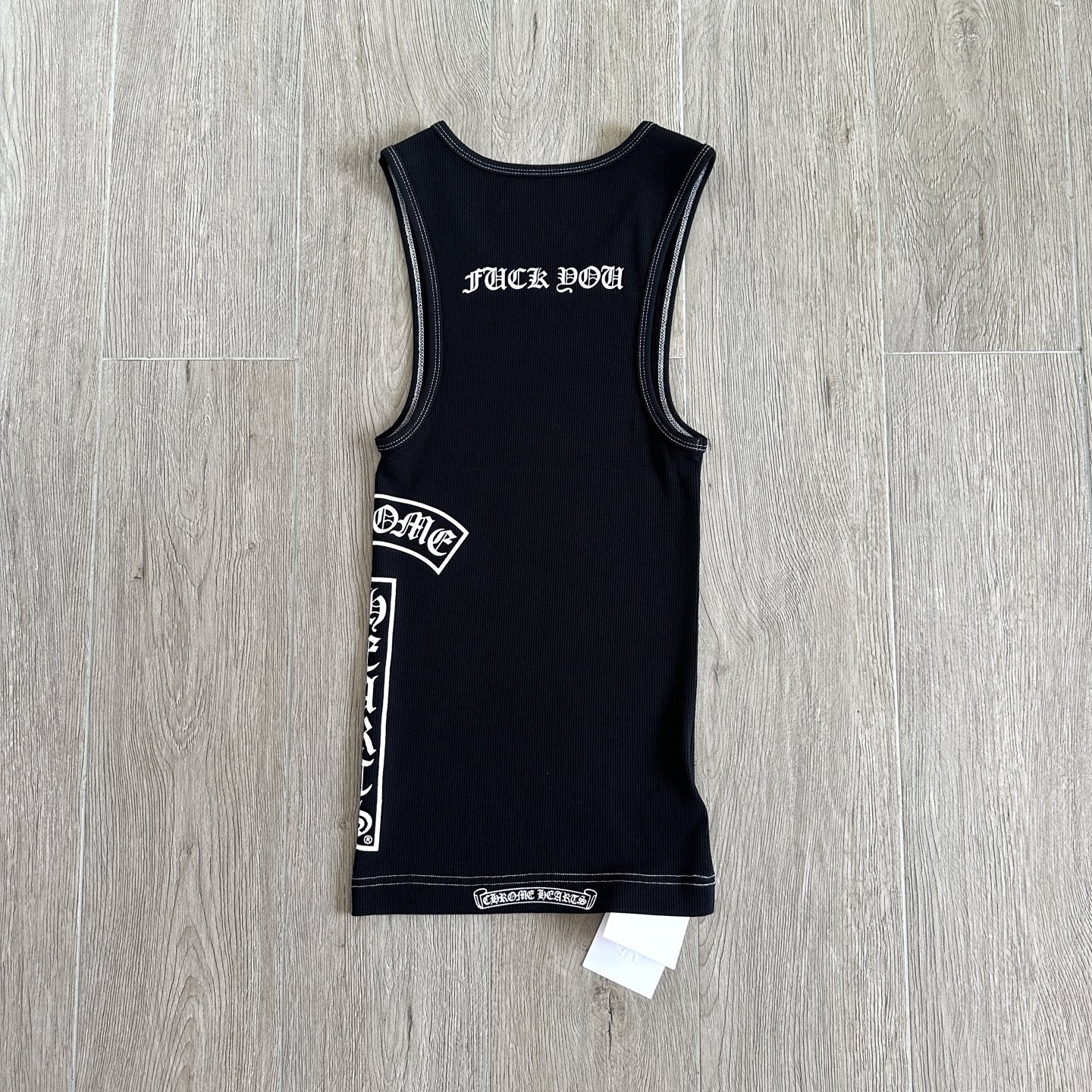 Chrome Hearts CH 克罗心  后背大十字架 白线边 黑色 女款