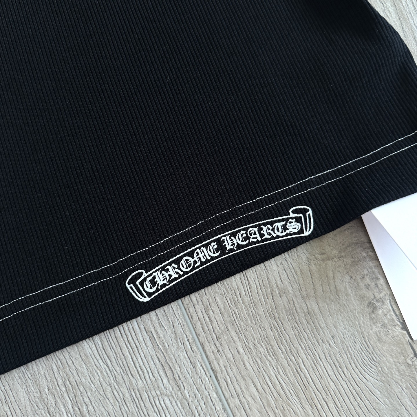 Chrome Hearts CH 克罗心  后背大十字架 白线边 黑色 女款