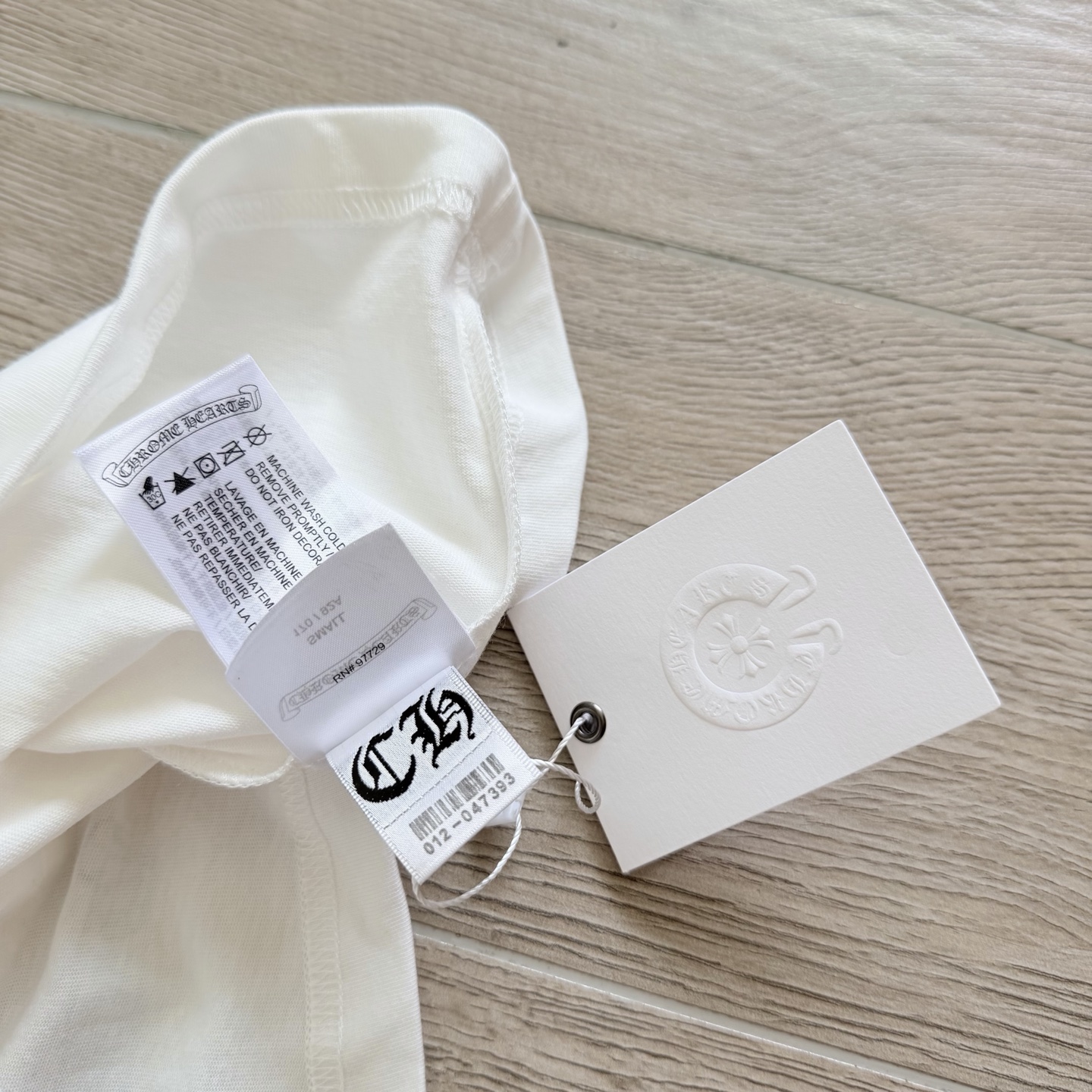Chrome Hearts 克罗心 CH  长袖 T恤  蓝色 后三十字架