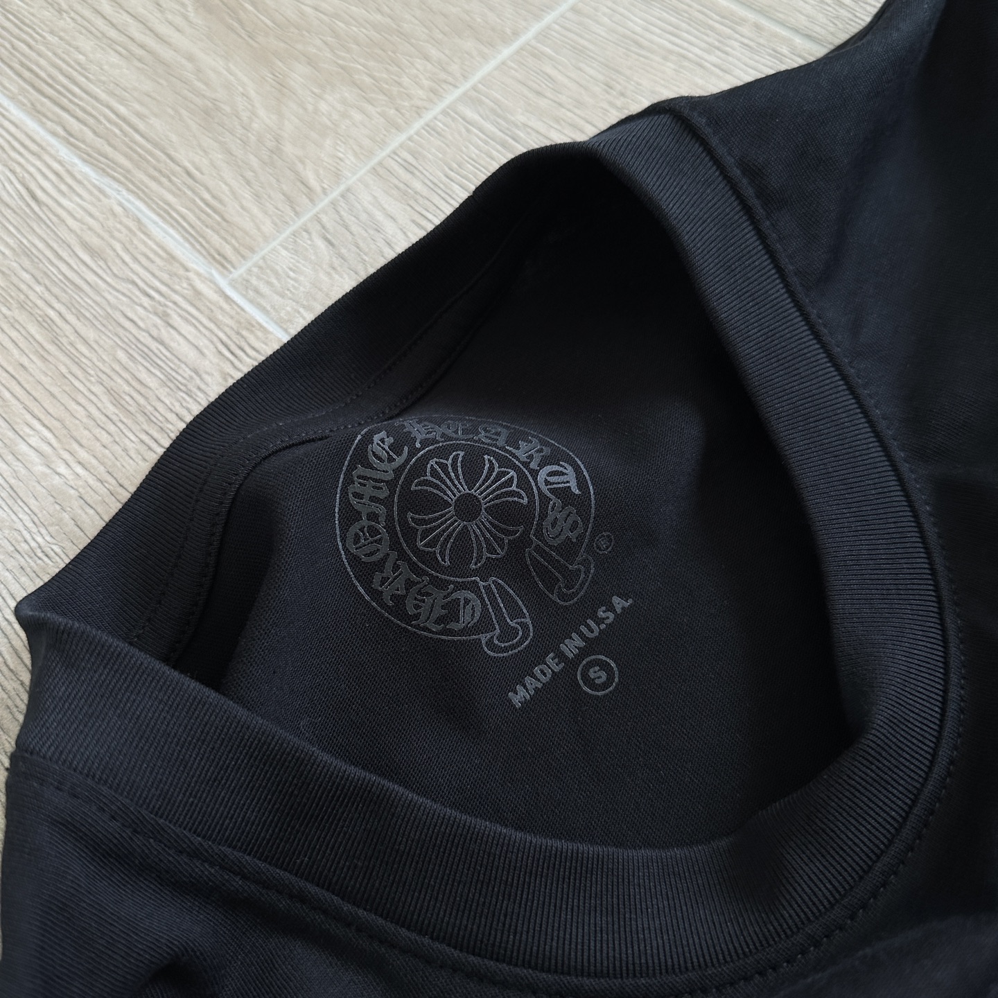 Chrome Hearts 克罗心 CH  长袖 T恤  蓝色 后三十字架