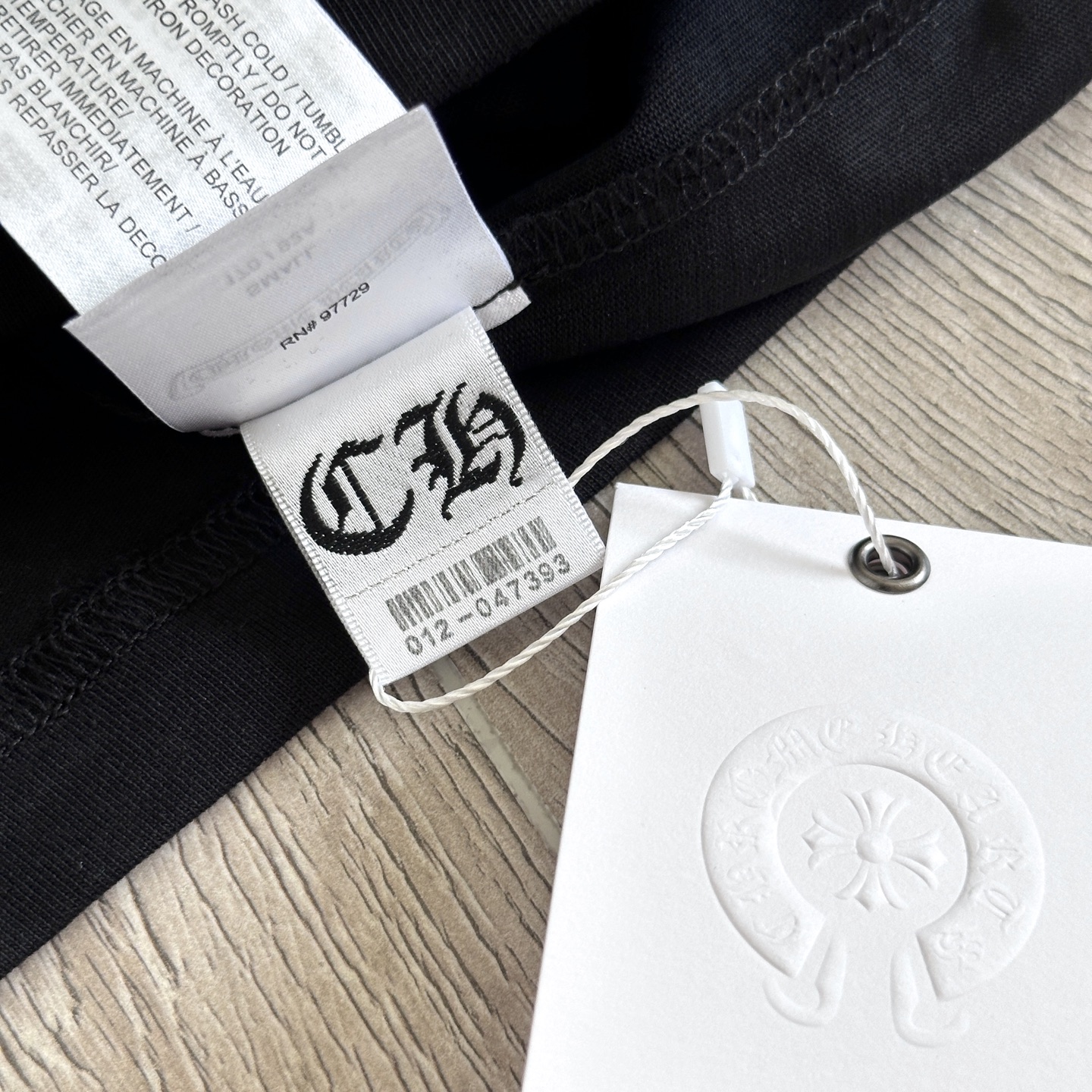 Chrome Hearts 克罗心 CH  长袖 T恤  蓝色 后三十字架