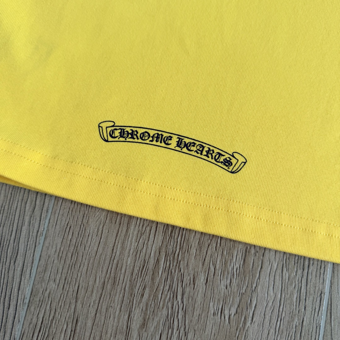 Chrome Hearts CH 女款 复古 横幅十字架 马蹄 弹性 吊带背心 短款
