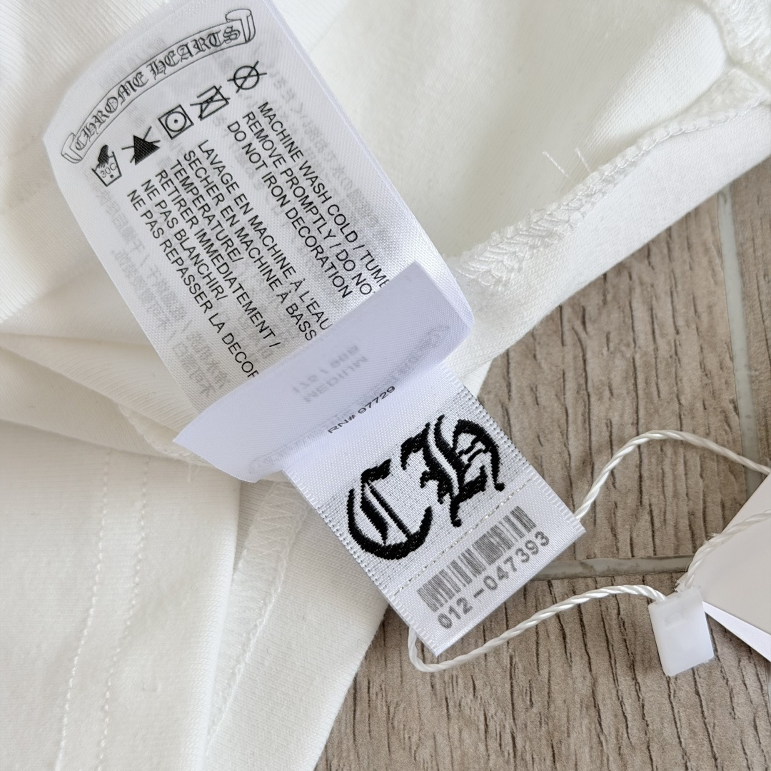 Chrome Hearts CH 女款 复古 横幅十字架 马蹄 弹性 吊带背心 短款