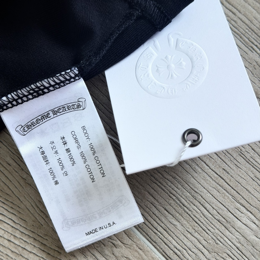 Chrome Hearts CH 女款 复古 横幅十字架 马蹄 弹性 吊带背心 短款