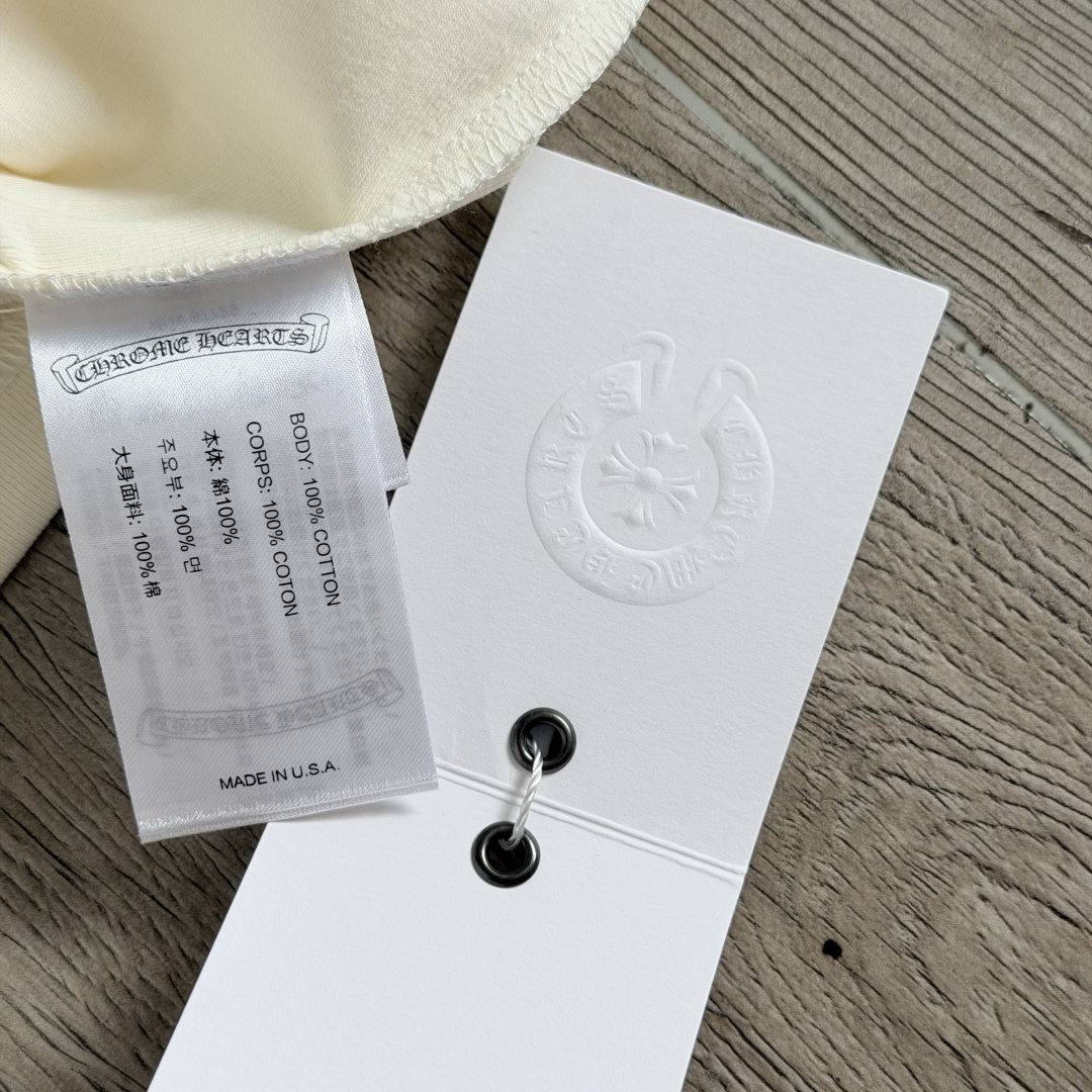 Chrome Hearts CH 女款 复古 横幅十字架 马蹄 弹性 吊带背心 短款