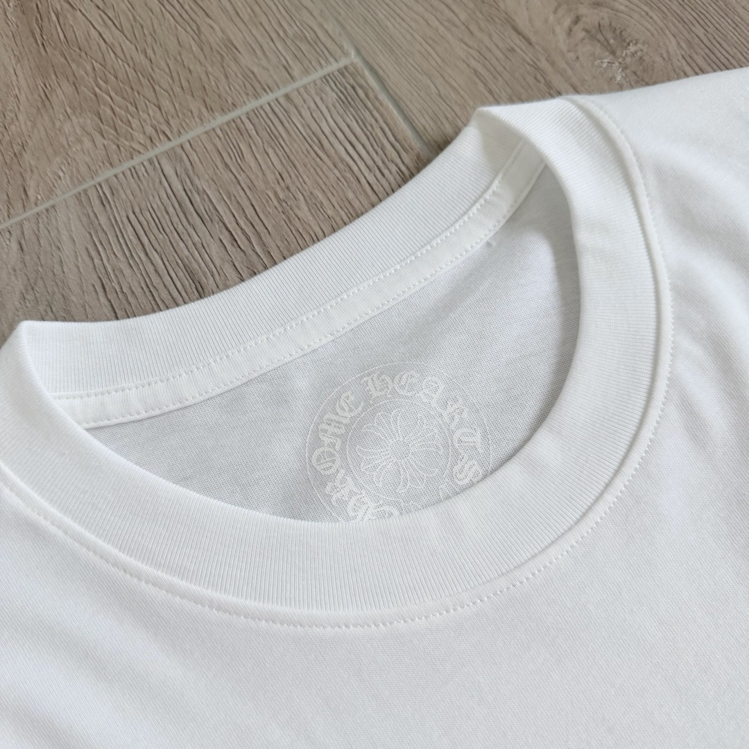 Chrome Hearts 克罗心 CH  长袖 T恤  荧光绿 马蹄 十字花 