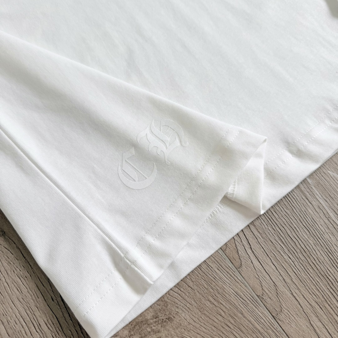 Chrome Hearts 克罗心 CH  长袖 T恤  荧光绿 马蹄 十字花 