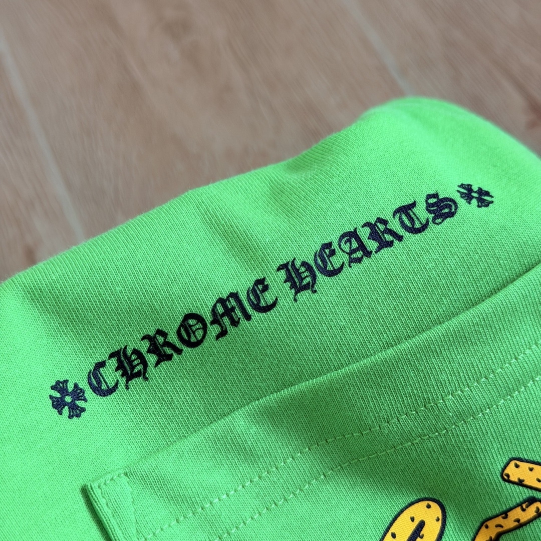 Chrome Hearts CH 克罗心  圆领短袖 T恤 mattyboy sex records 绿色 A0  